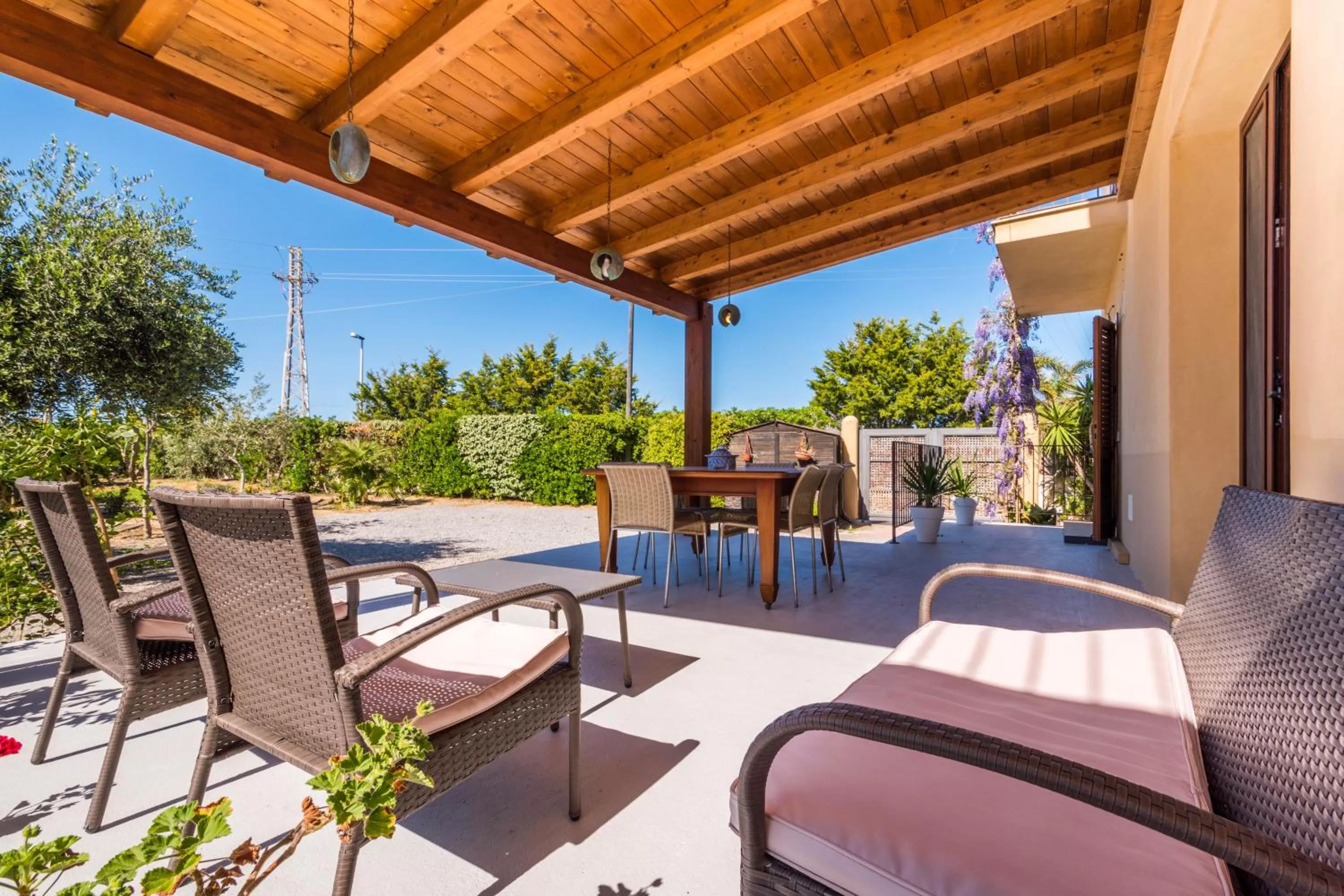 Patio in B&B Le Dune - Self Check in