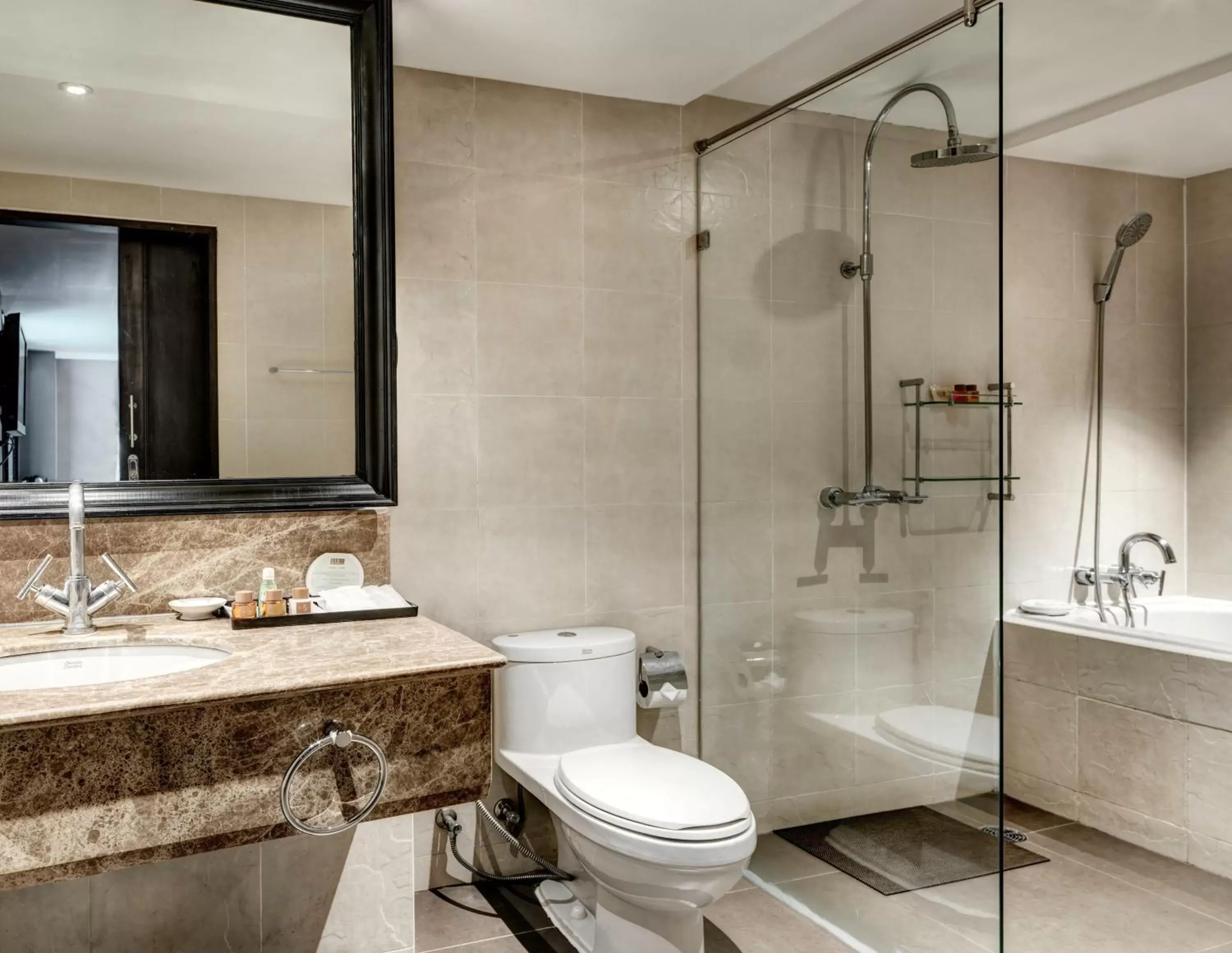 Bathroom in S15 Sukhumvit Hotel- SHA Extra Plus