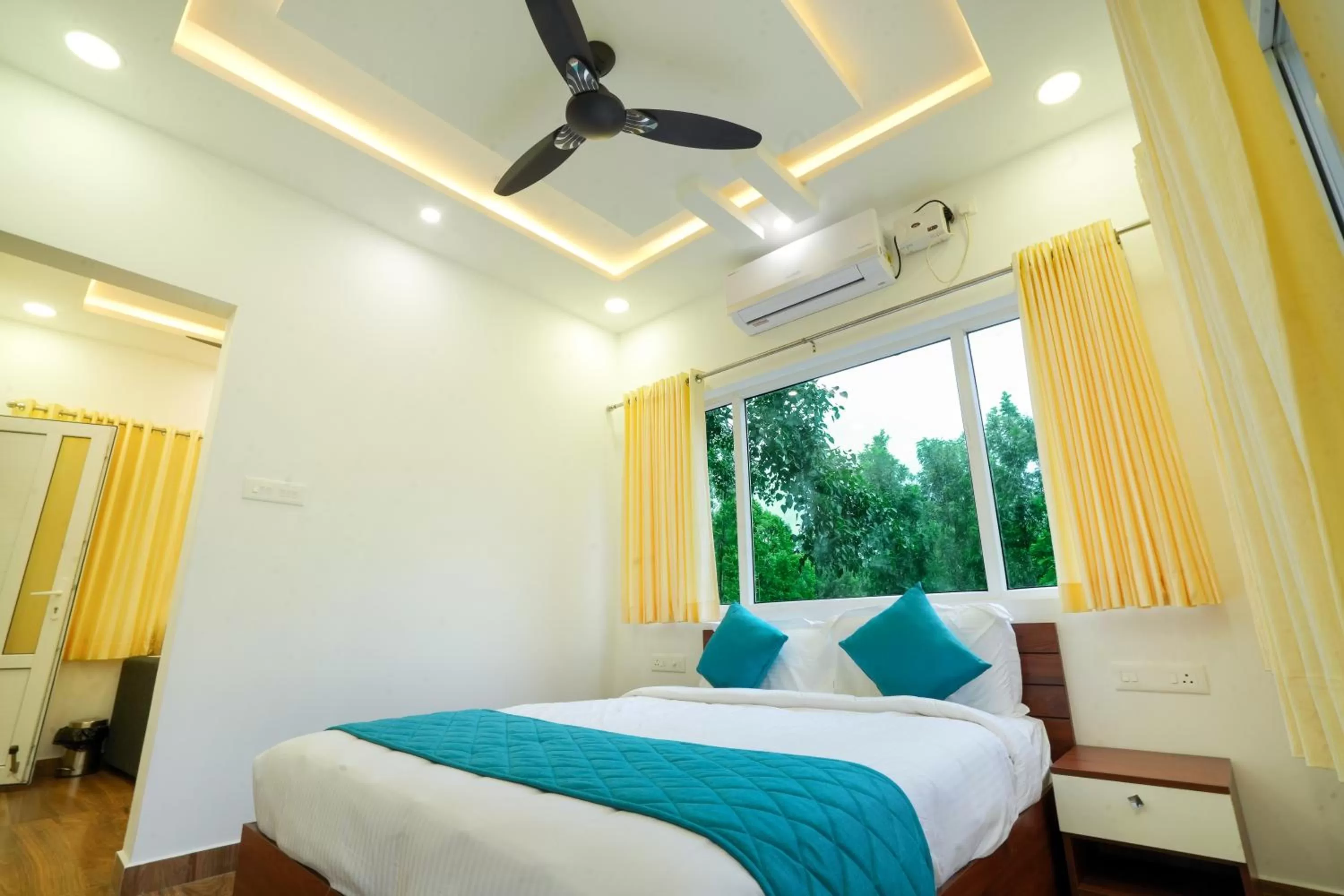 Bed in Misty Range Resorts