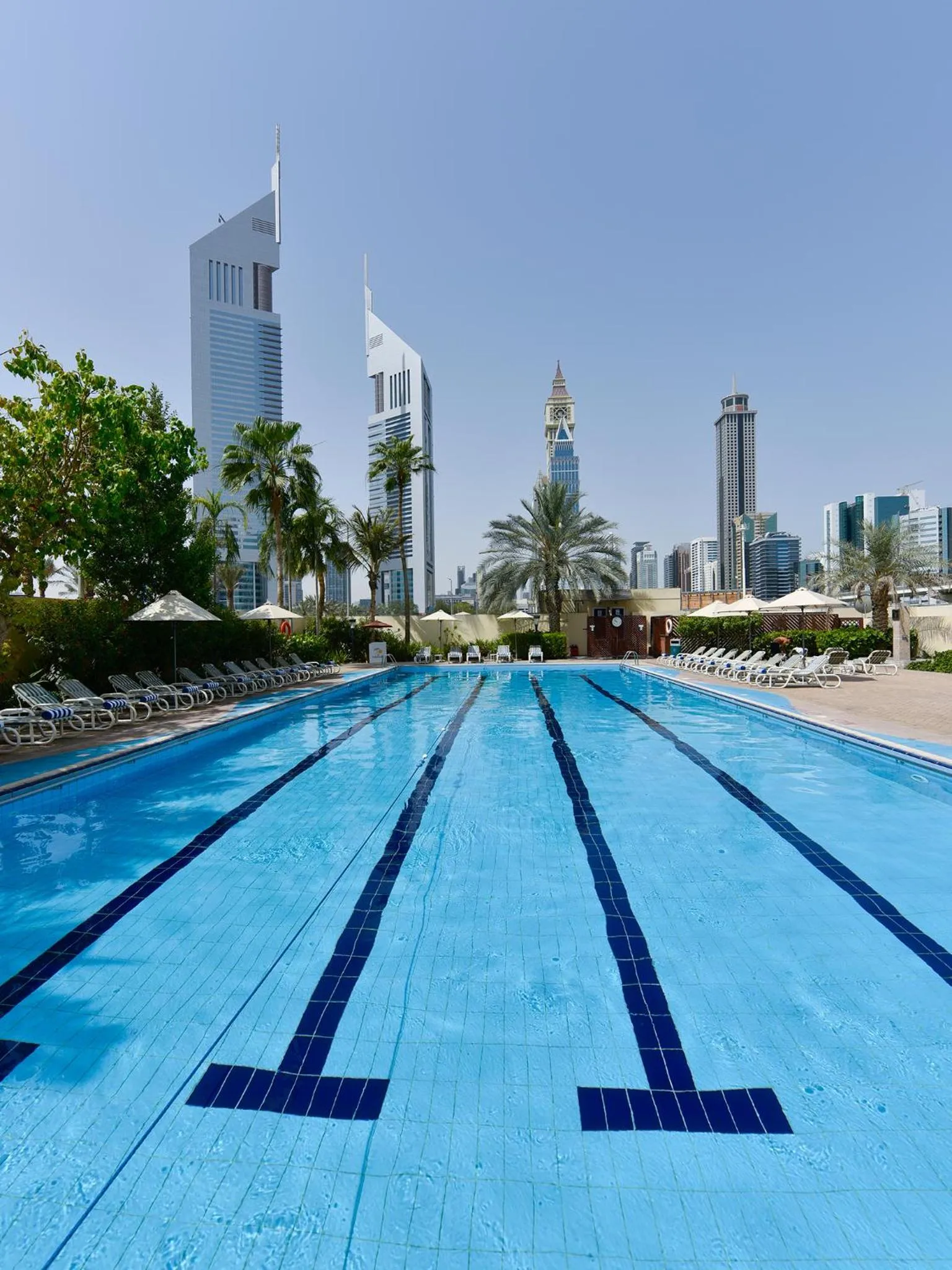 Swimming pool in The Apartments, Dubai World Trade Centre