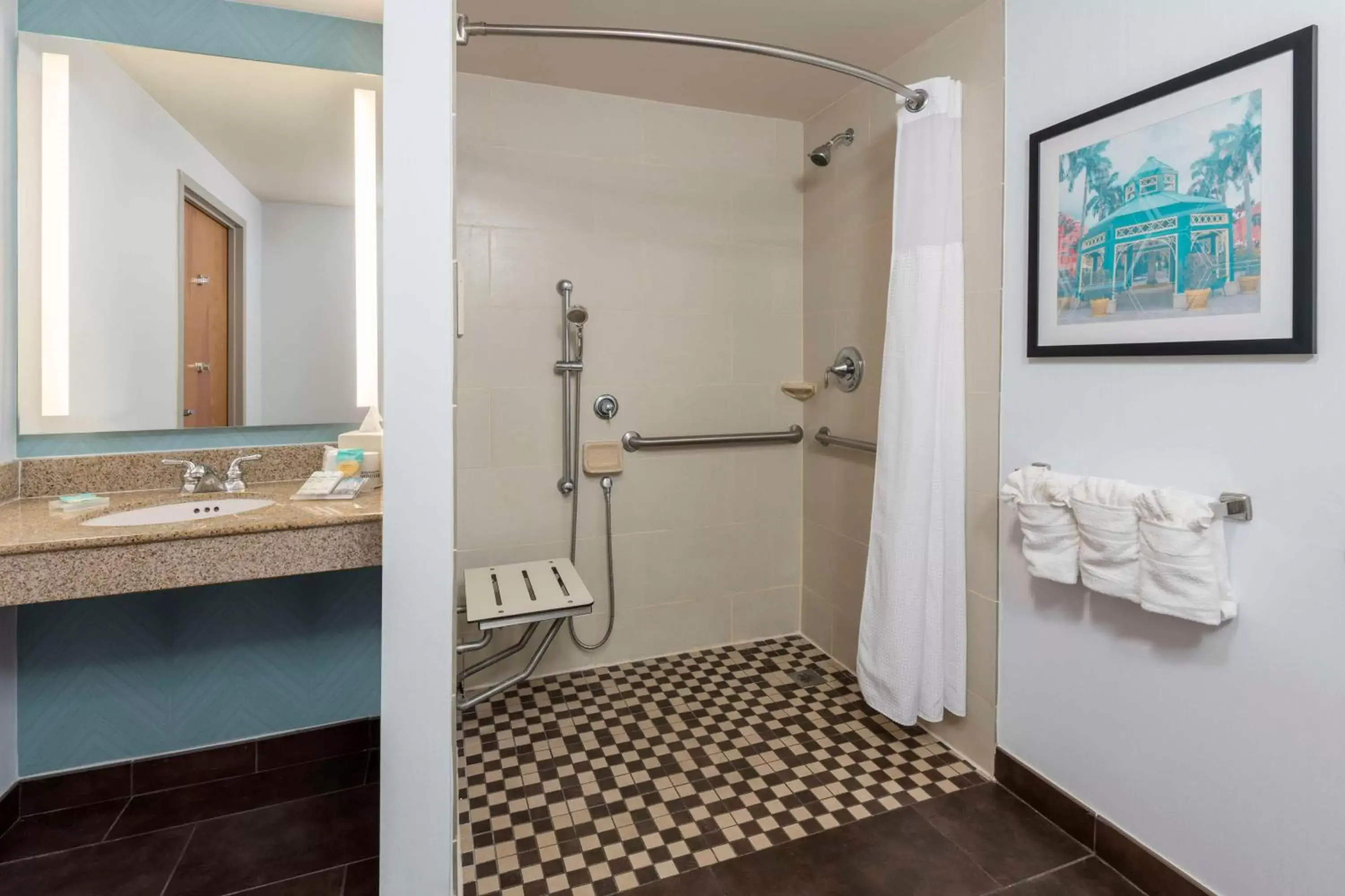 Bathroom in Hilton Garden Inn Boca Raton