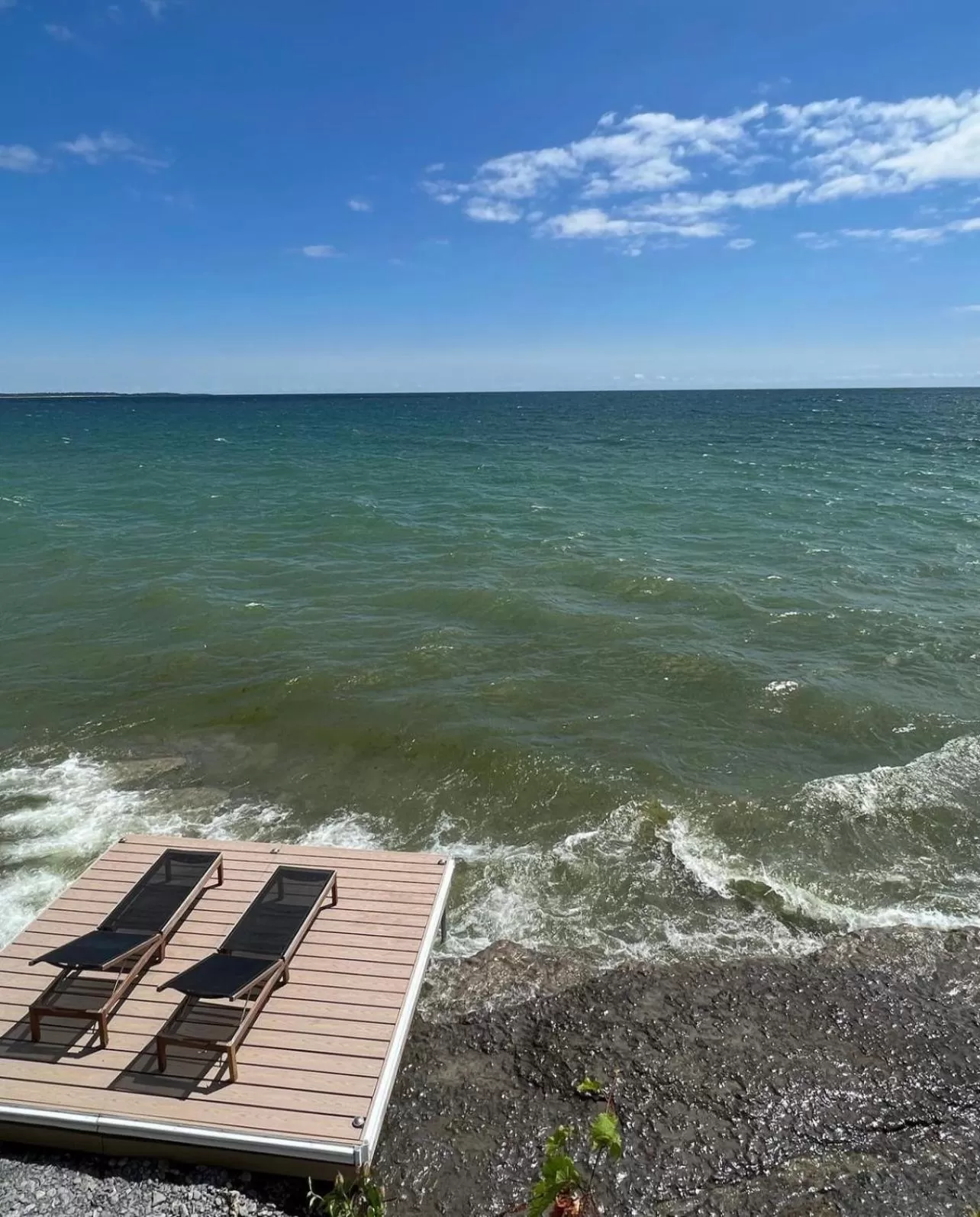 Lake view in The Lakeside Prince Edward County