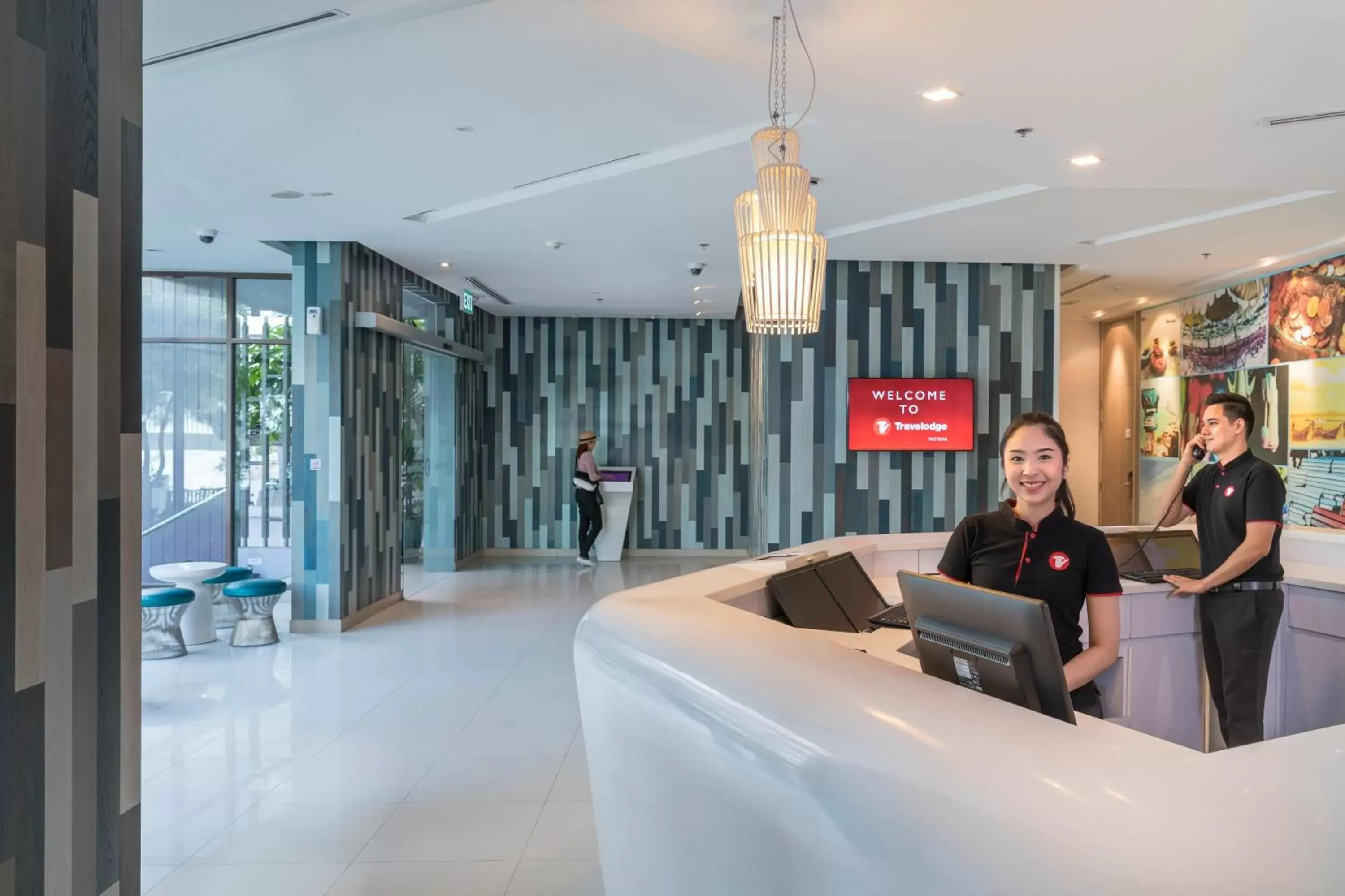 Staff, Lobby/Reception in Travelodge Pattaya