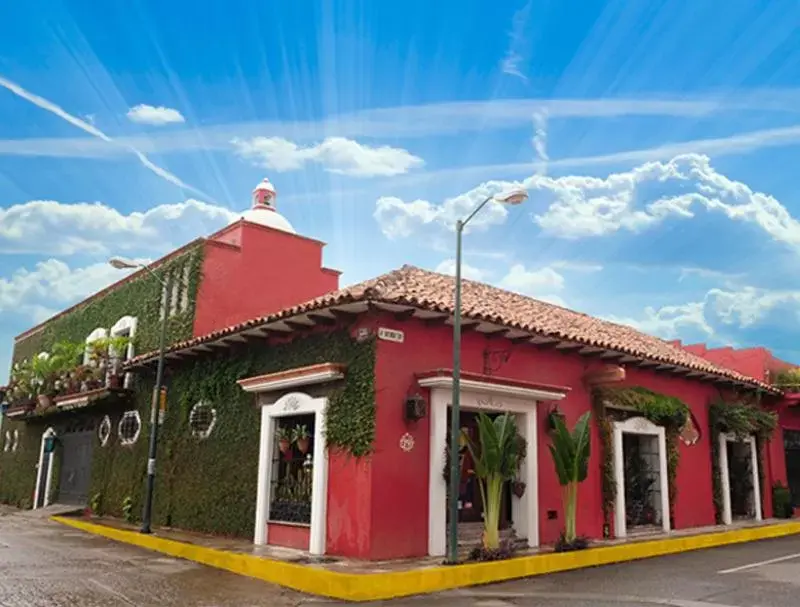 Facade/entrance, Property Building in Hotel Boutique Casona Maya Mexicana