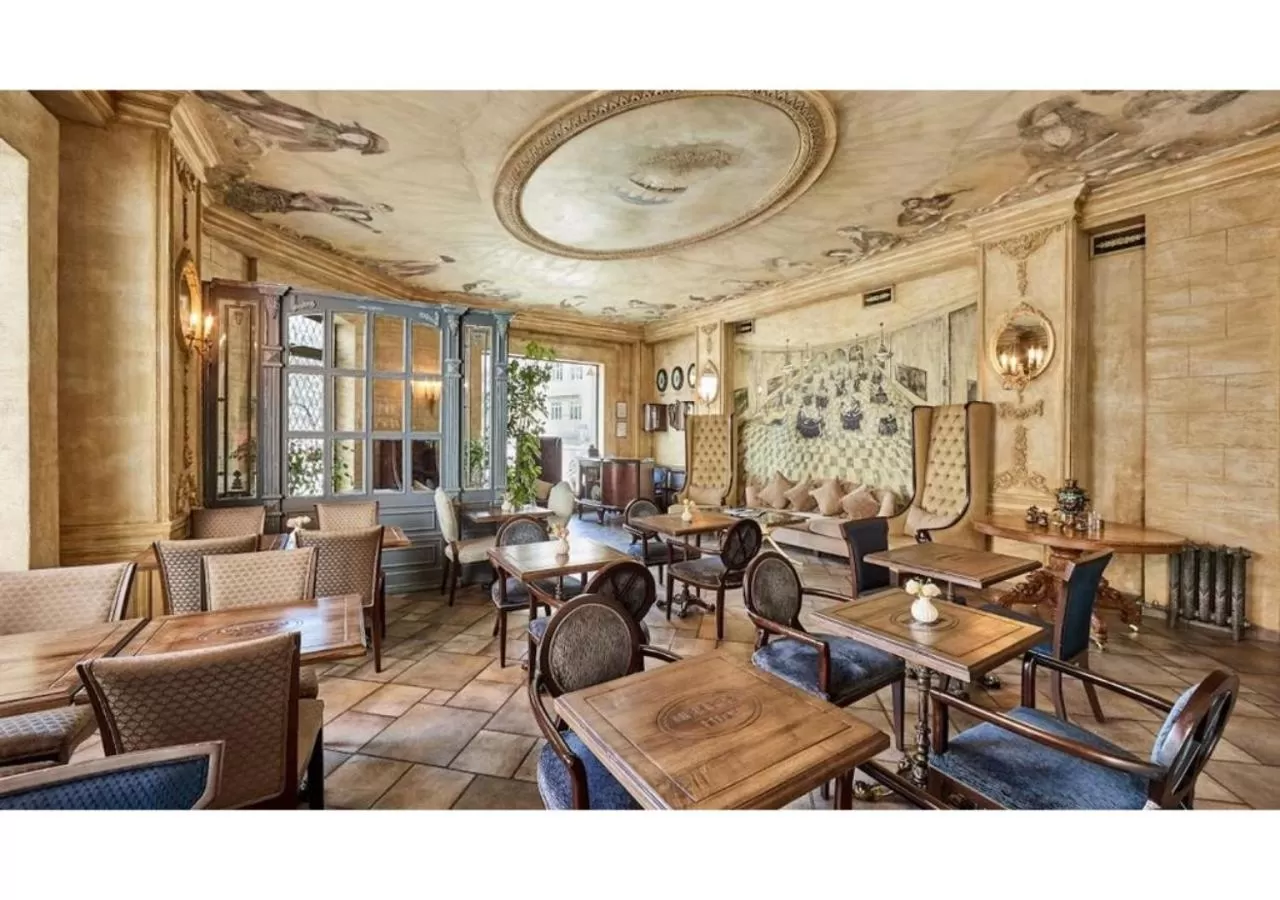 Lounge or bar in Hotel Pushkin