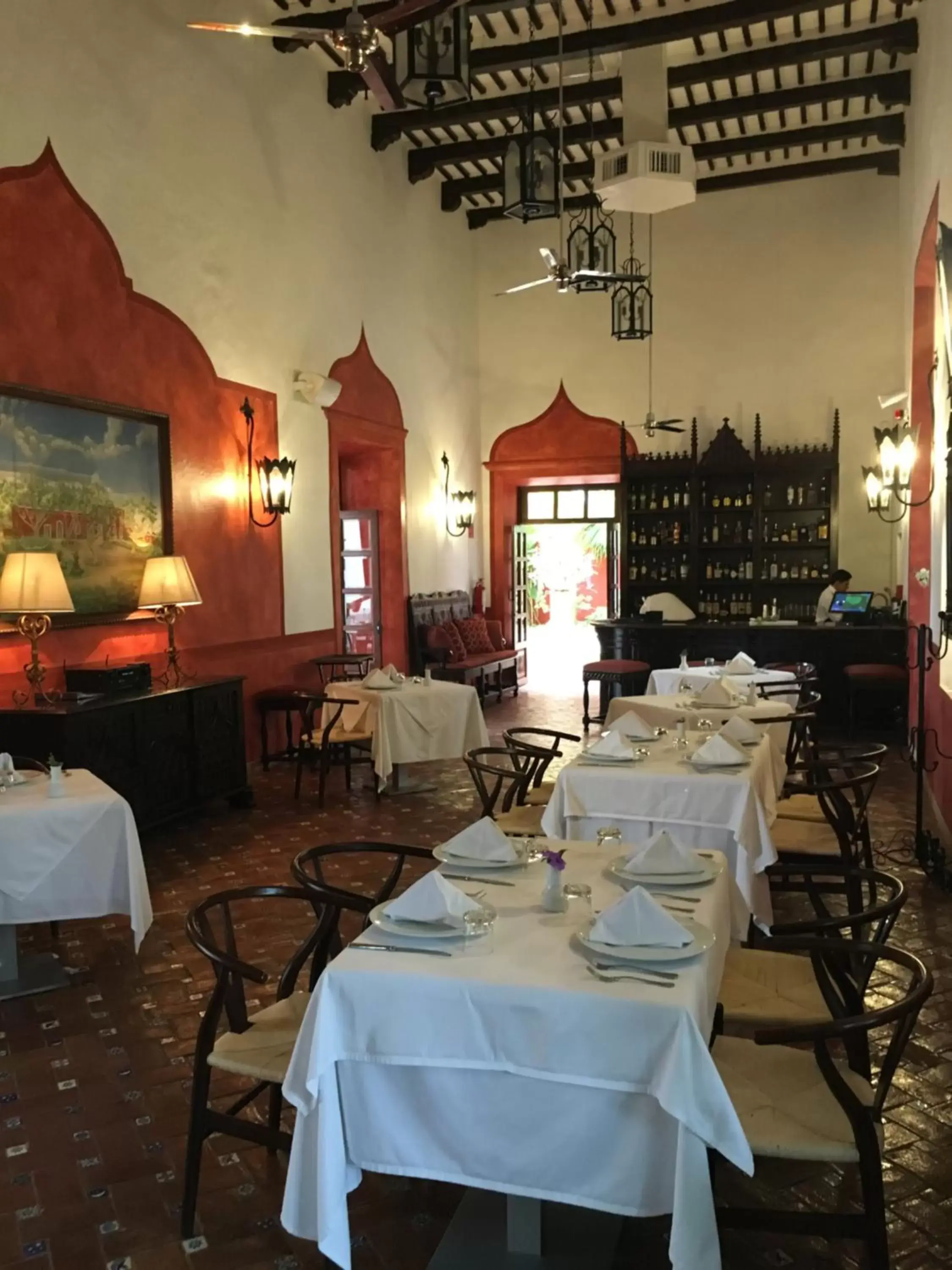 Lounge or bar, Restaurant/Places to Eat in Hacienda Santa Cruz Merida