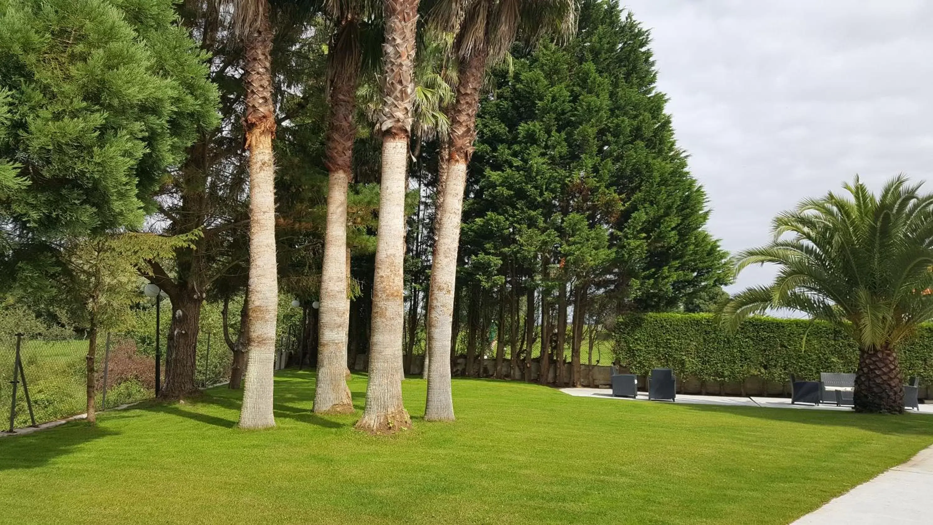 Garden in Hotel La Palma de Llanes