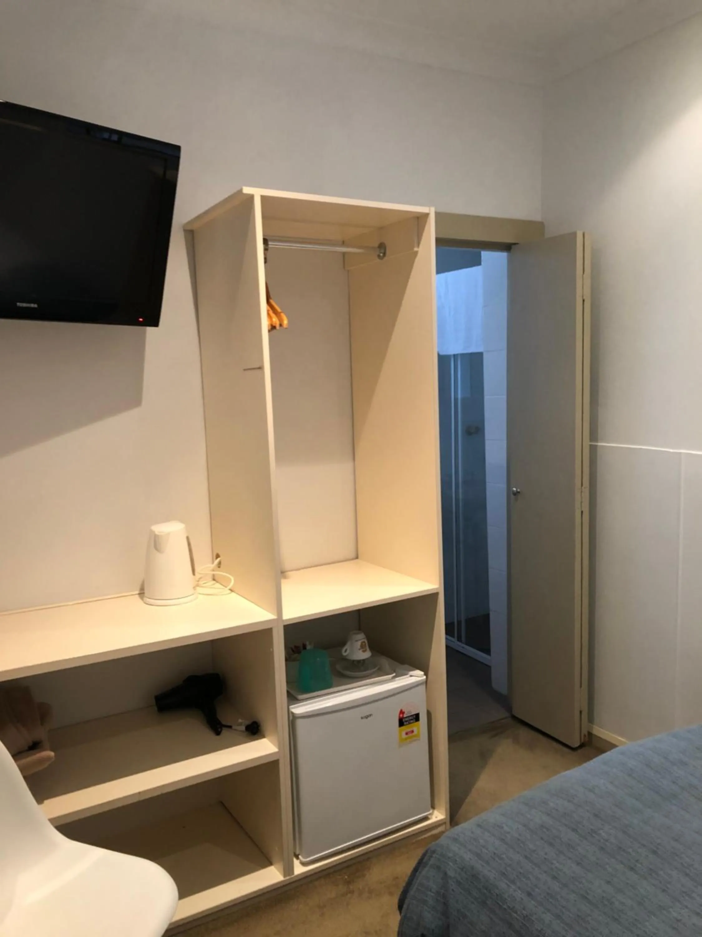 Bed in Hotel 59 Sydney