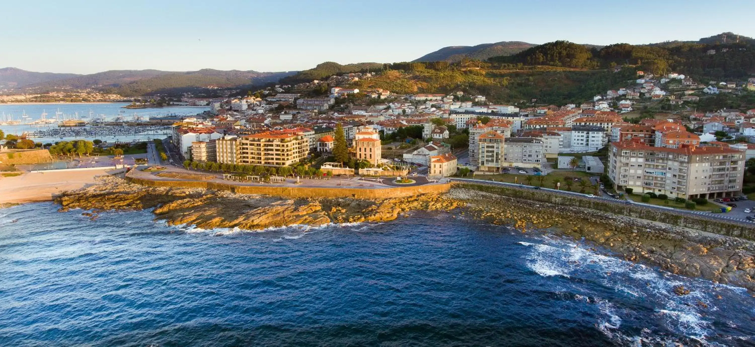 Off site, Bird's-eye View in Apartamentos Villa Zoila Baiona