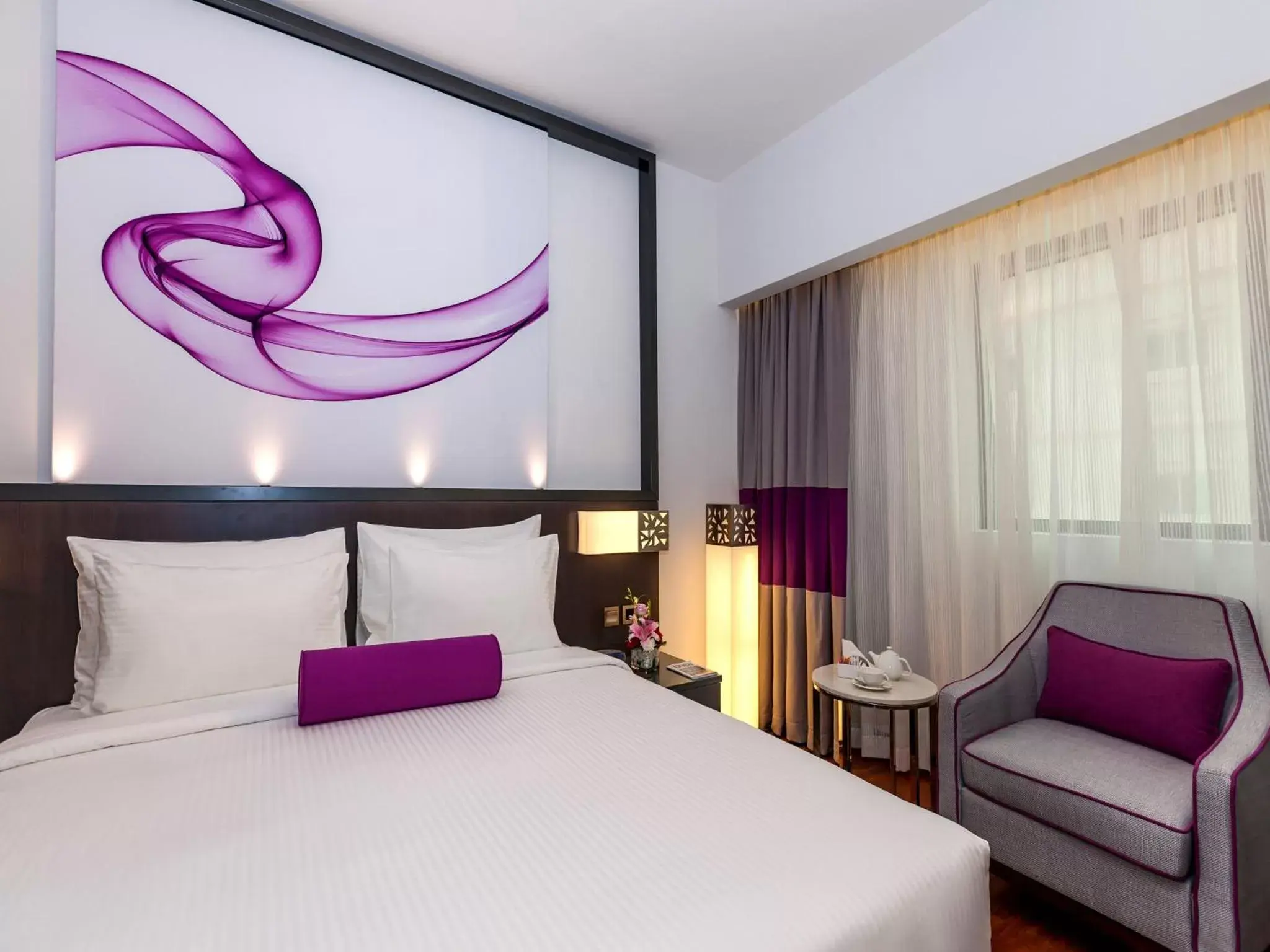 Bedroom, Bed in Howard Johnson Plaza by Wyndham Dubai Deira