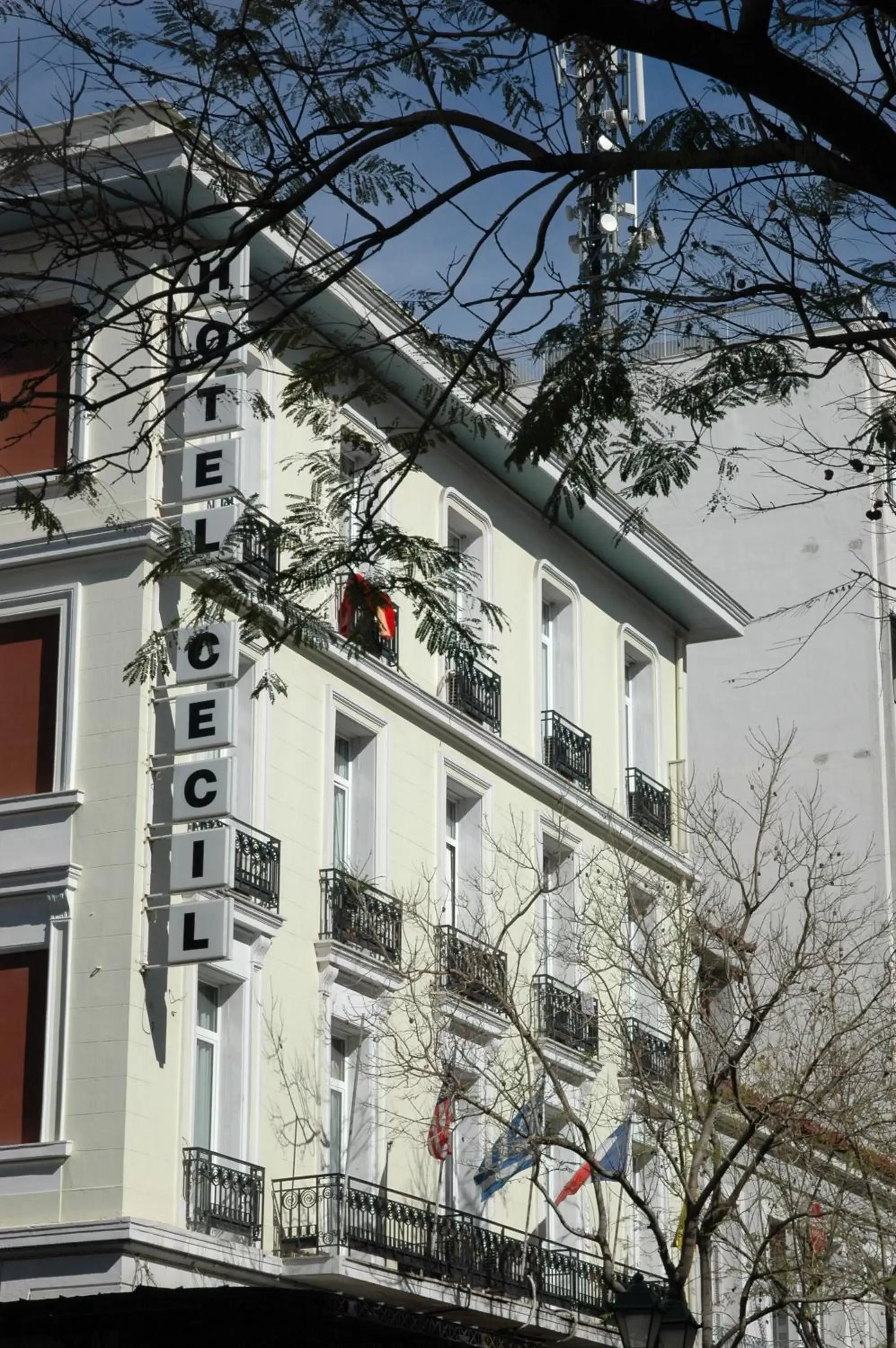Property Building in Cecil Hotel