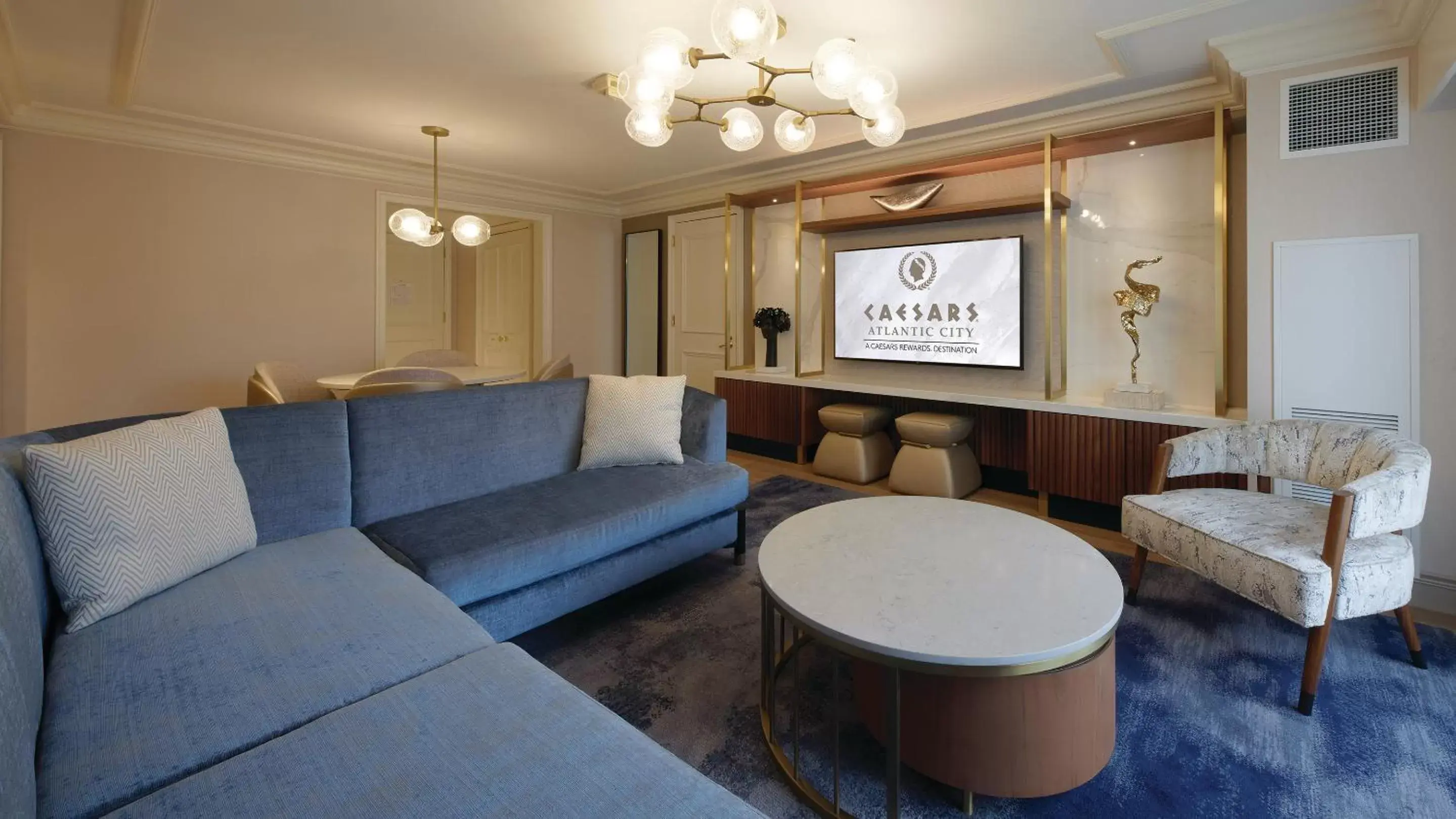 Seating Area in Caesars Atlantic City Hotel & Casino