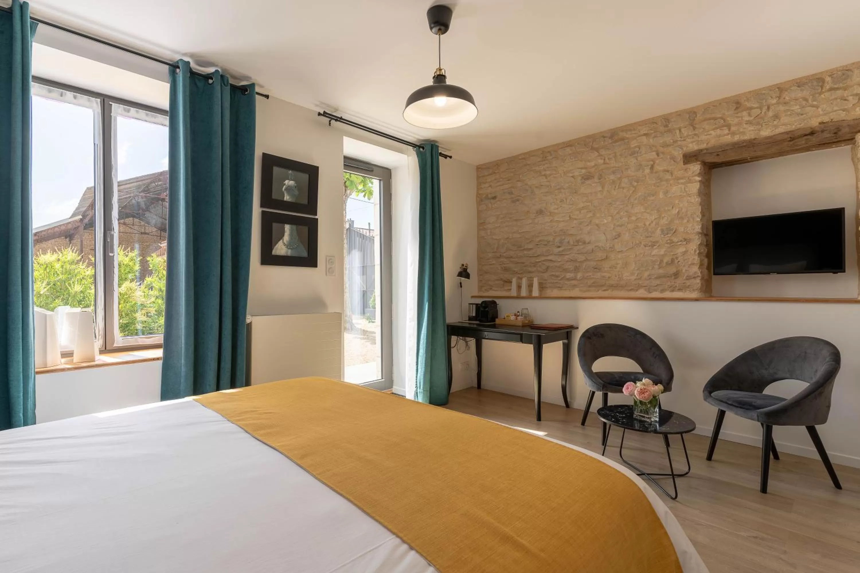 Bedroom, Bed in AU LOGIS DE BELLEFOIS - Chambres d'hôtes