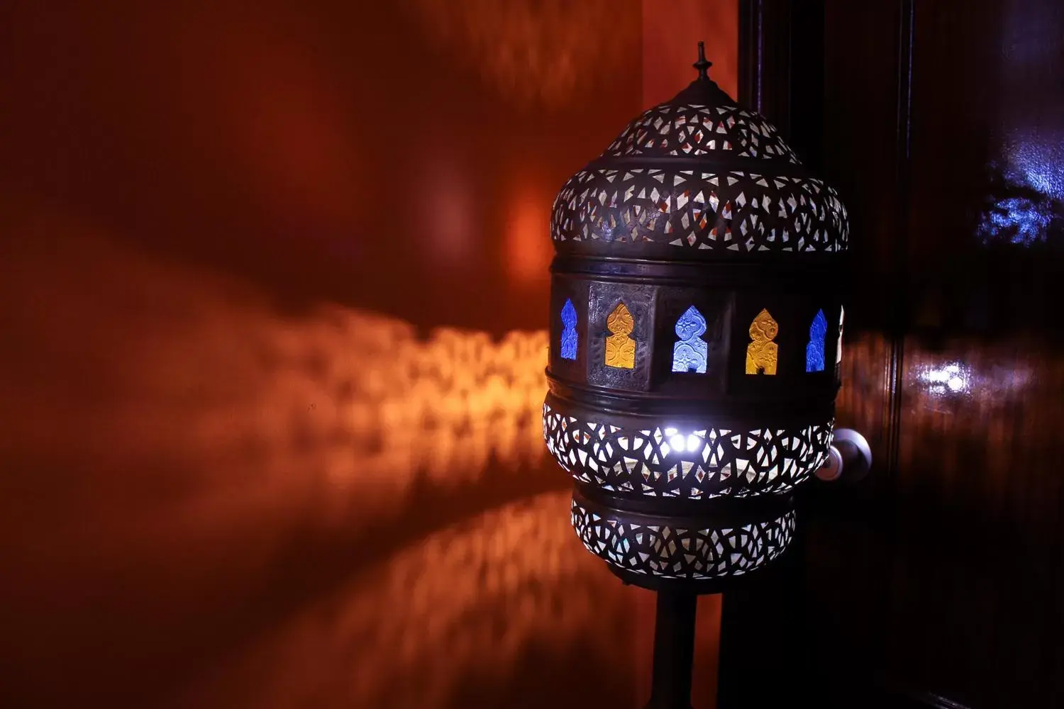 Decorative detail in Porto Riad - Guest House