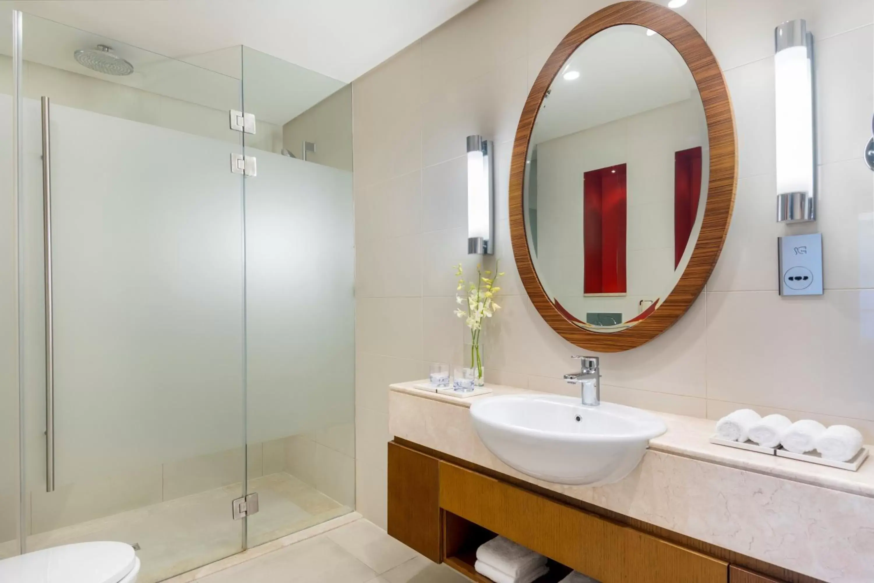 Bathroom in Crowne Plaza Doha - The Business Park, an IHG Hotel