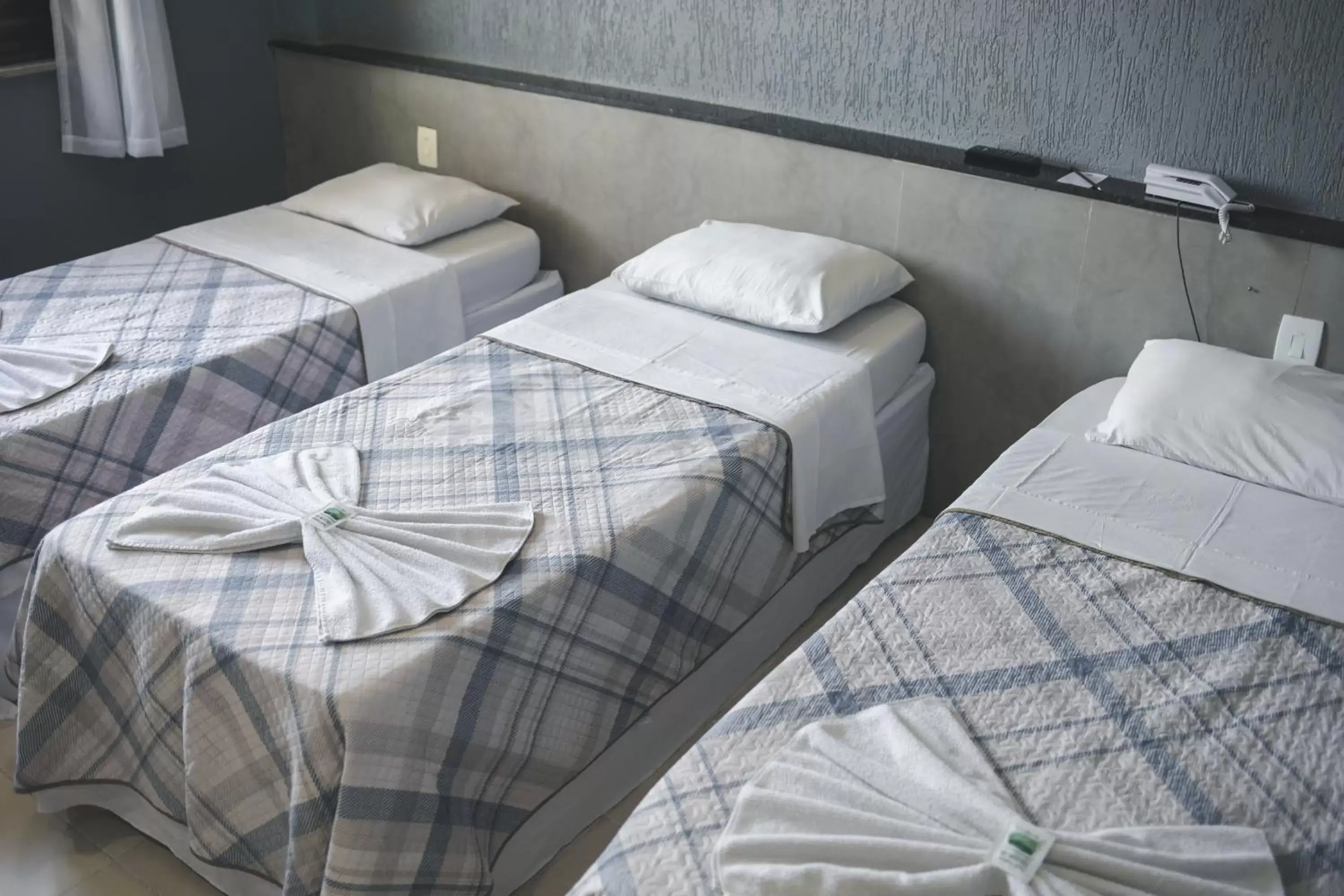 Bed in Hotel Plage Bed in Hotel Plage