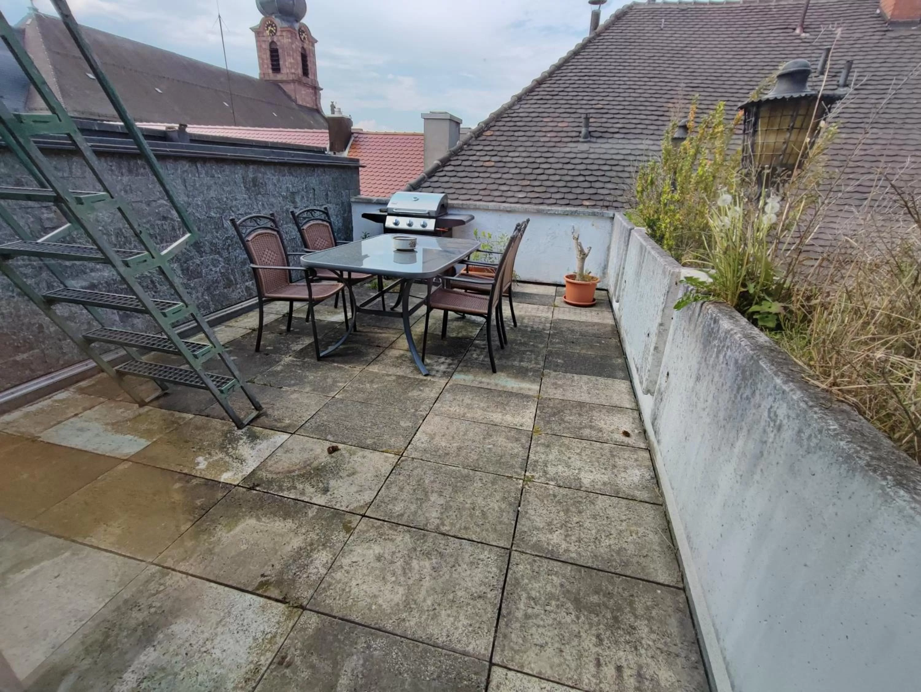 Balcony/Terrace in HOTEL Schiff