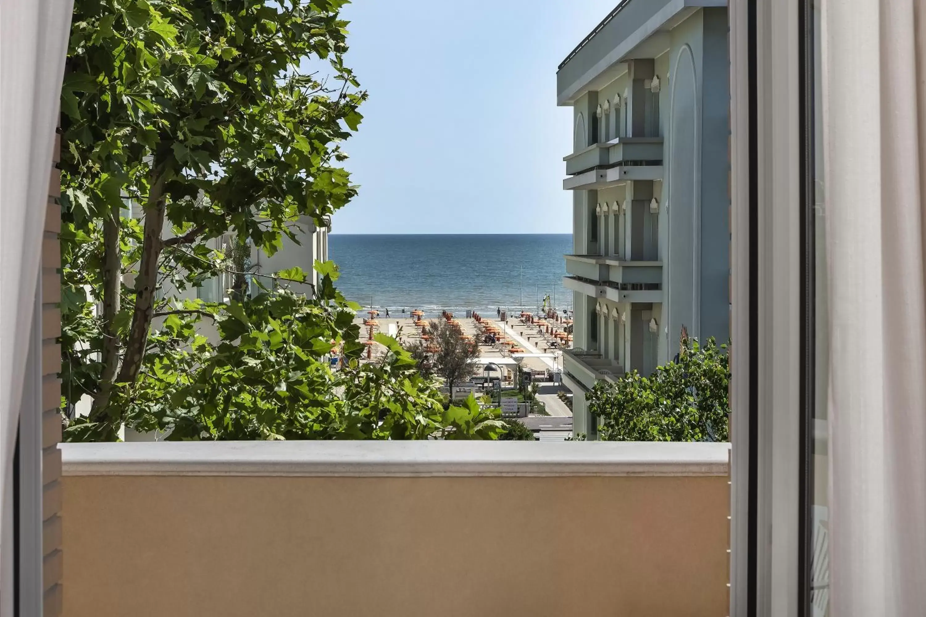 Balcony/Terrace, Sea View in Ariminum Hotel