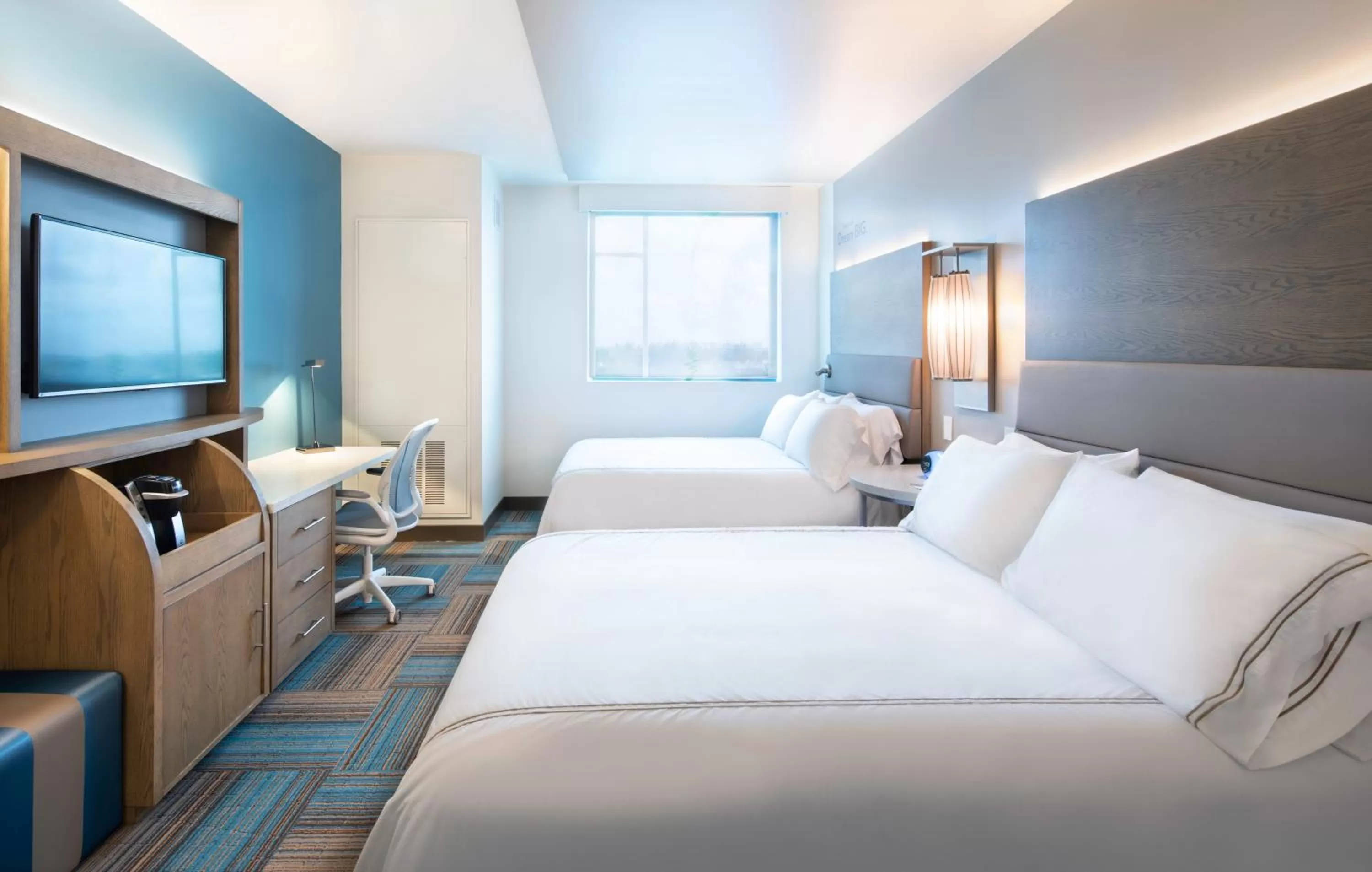 Photo of the whole room, Bed in EVEN Hotel Miami - Airport by IHG