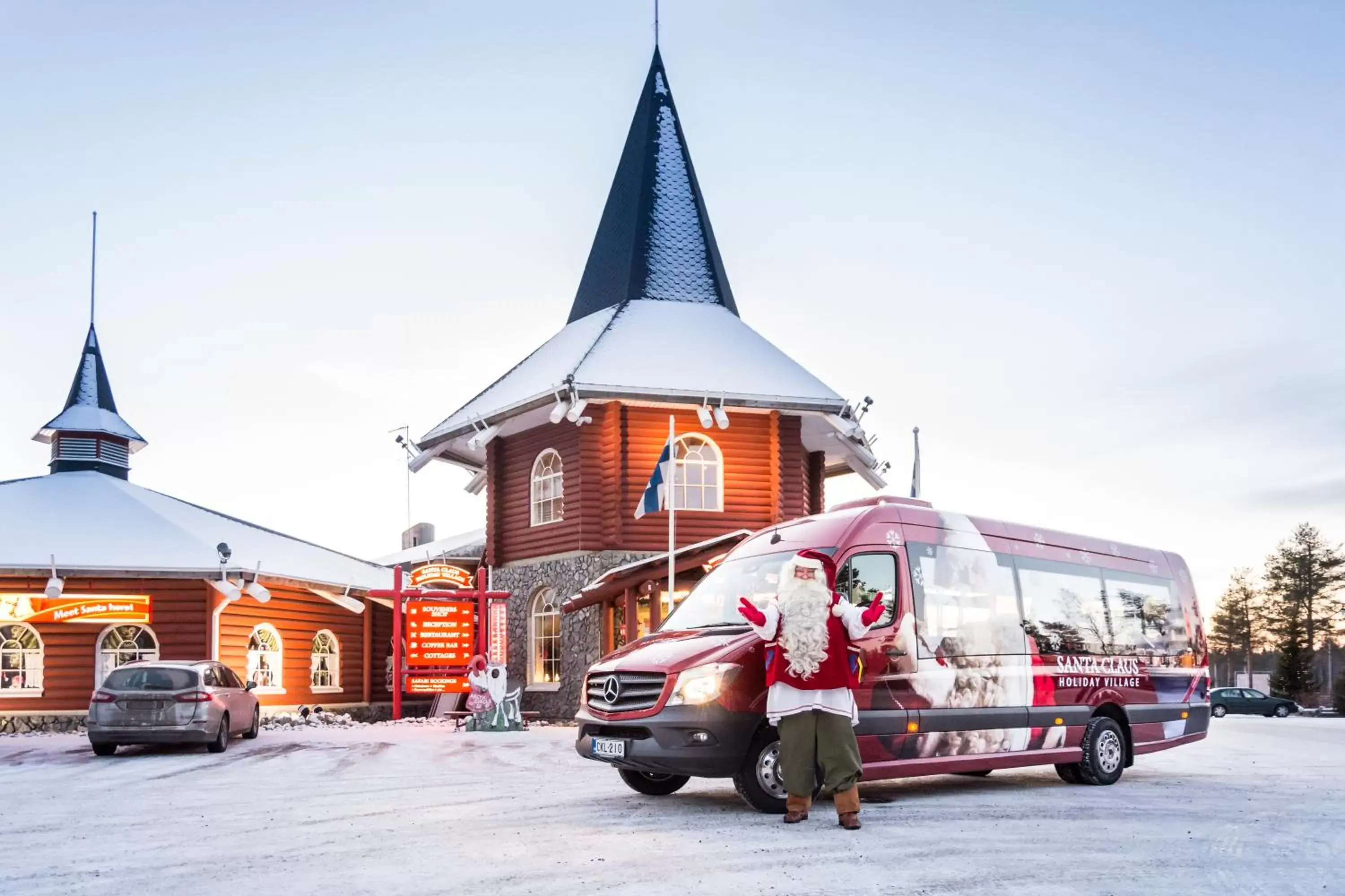 Area and facilities, Winter in Santa Claus Holiday Village