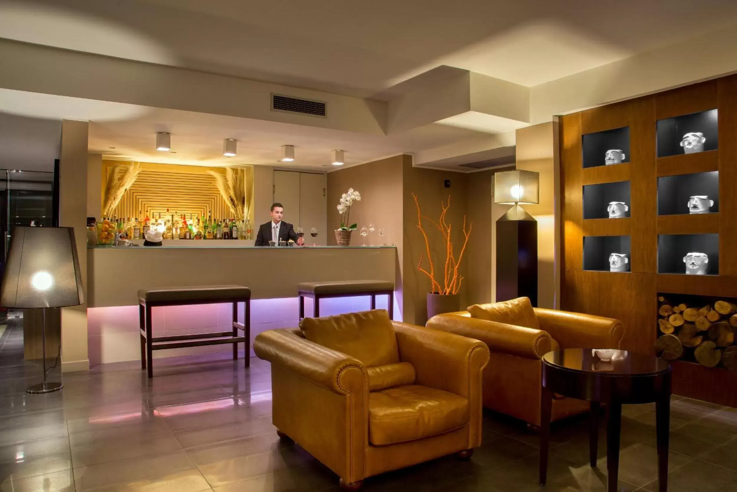 Lounge or bar, Lobby/Reception in Park Hotel Sabina