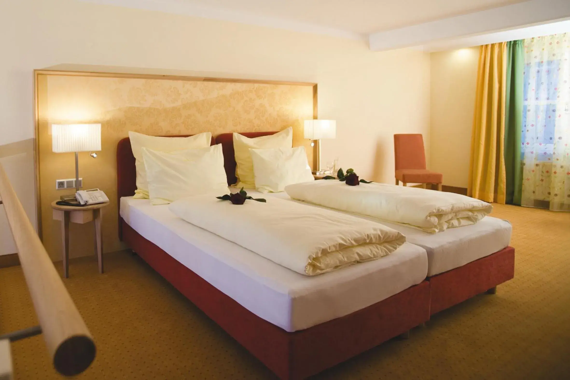 Bed in Hotel Sonnengut