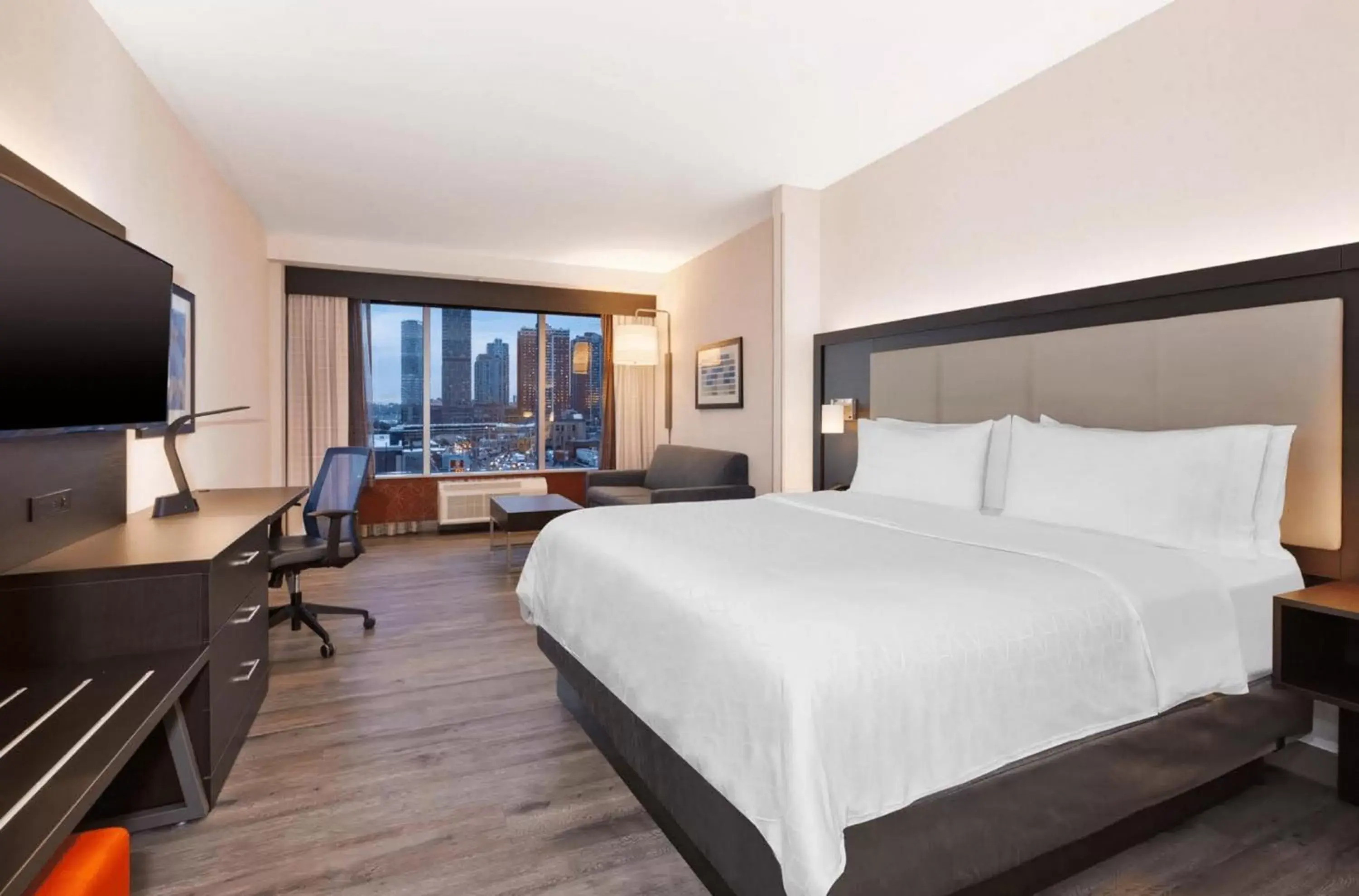 Photo of the whole room in Holiday Inn Express & Suites Jersey City - Holland Tunnel, an IHG Hotel