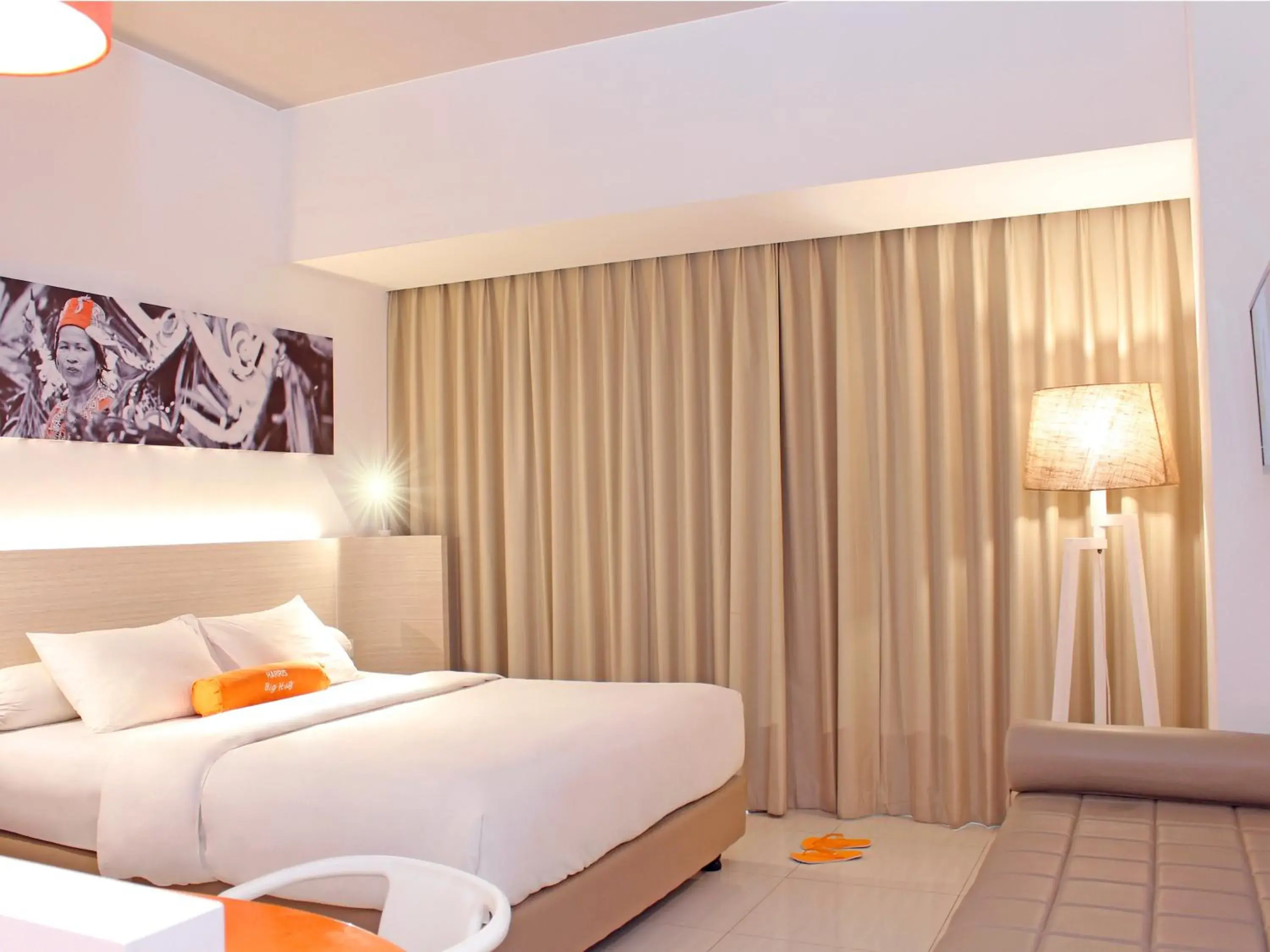 Bed in HARRIS Hotel Samarinda Bed in HARRIS Hotel Samarinda