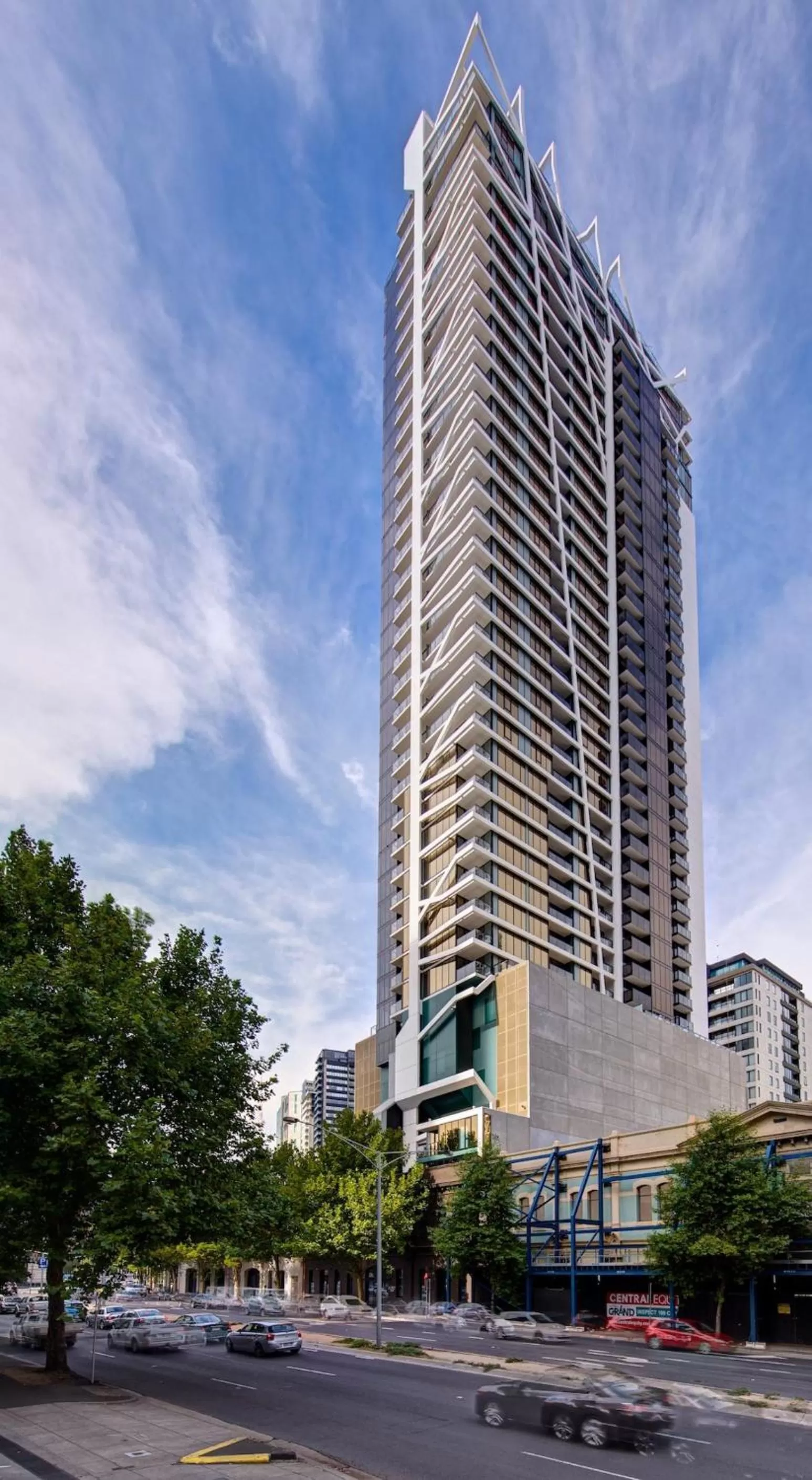 Facade/entrance in WRAP on Southbank