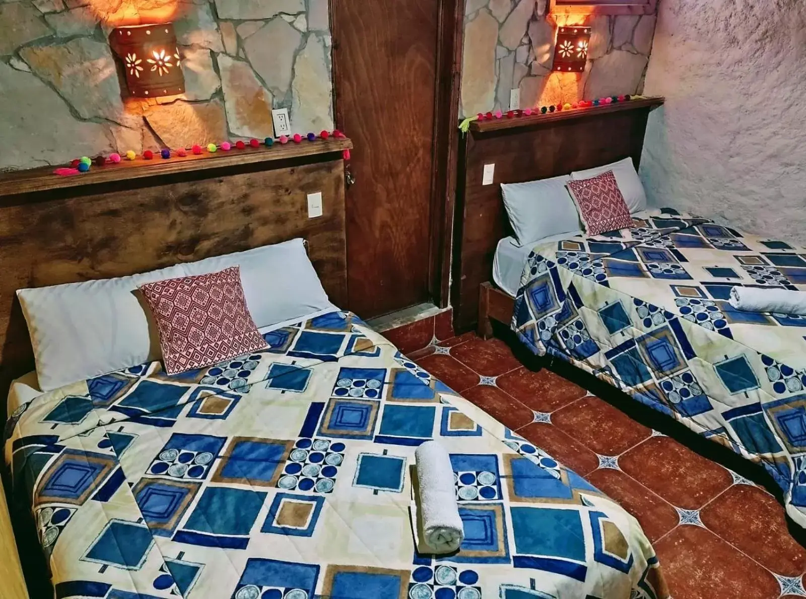 Bed in Hotel & Cava La Parroquia