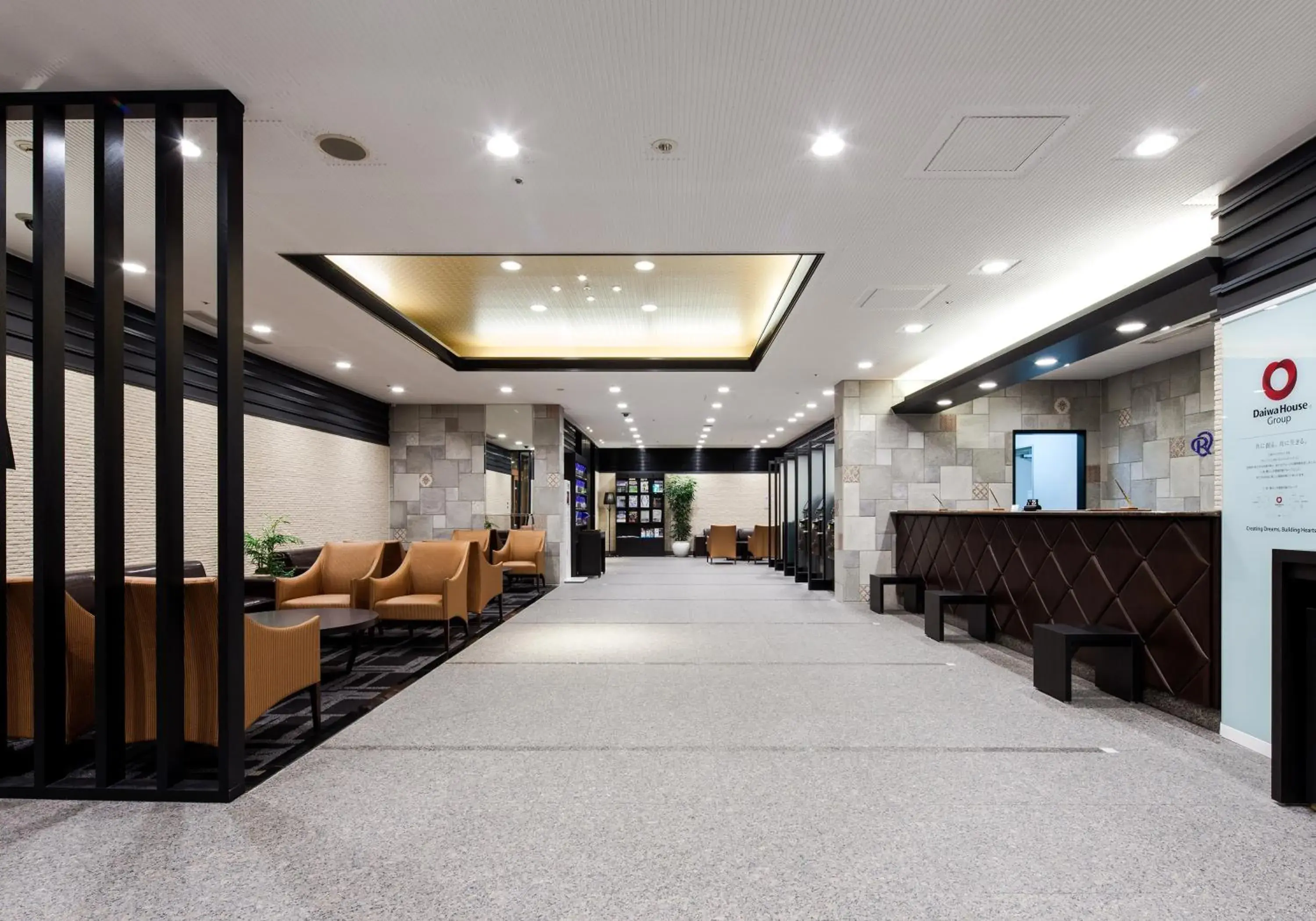 Lobby or reception, Lobby/Reception in Daiwa Roynet Hotel Kobe-Sannomiya