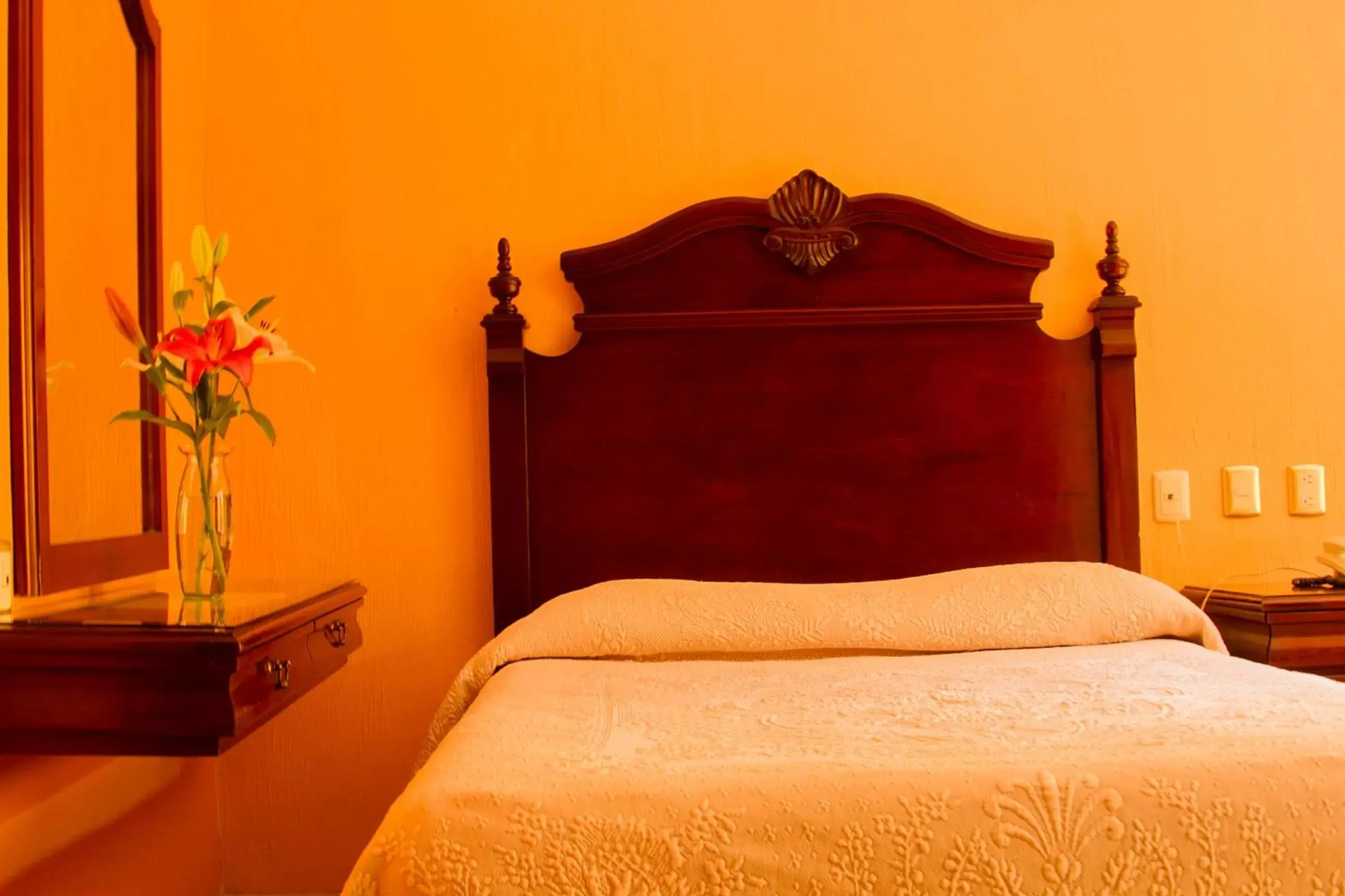 Bed in Hotel Casa Dulce Maria