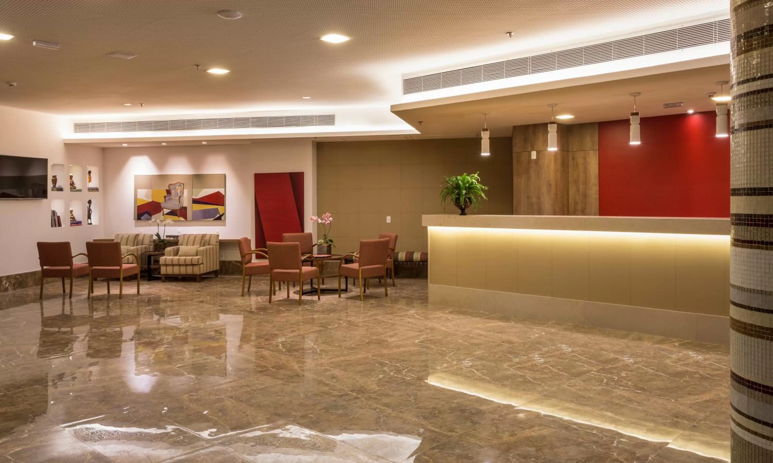 Lobby or reception in Sleep Inn Praia do Canto