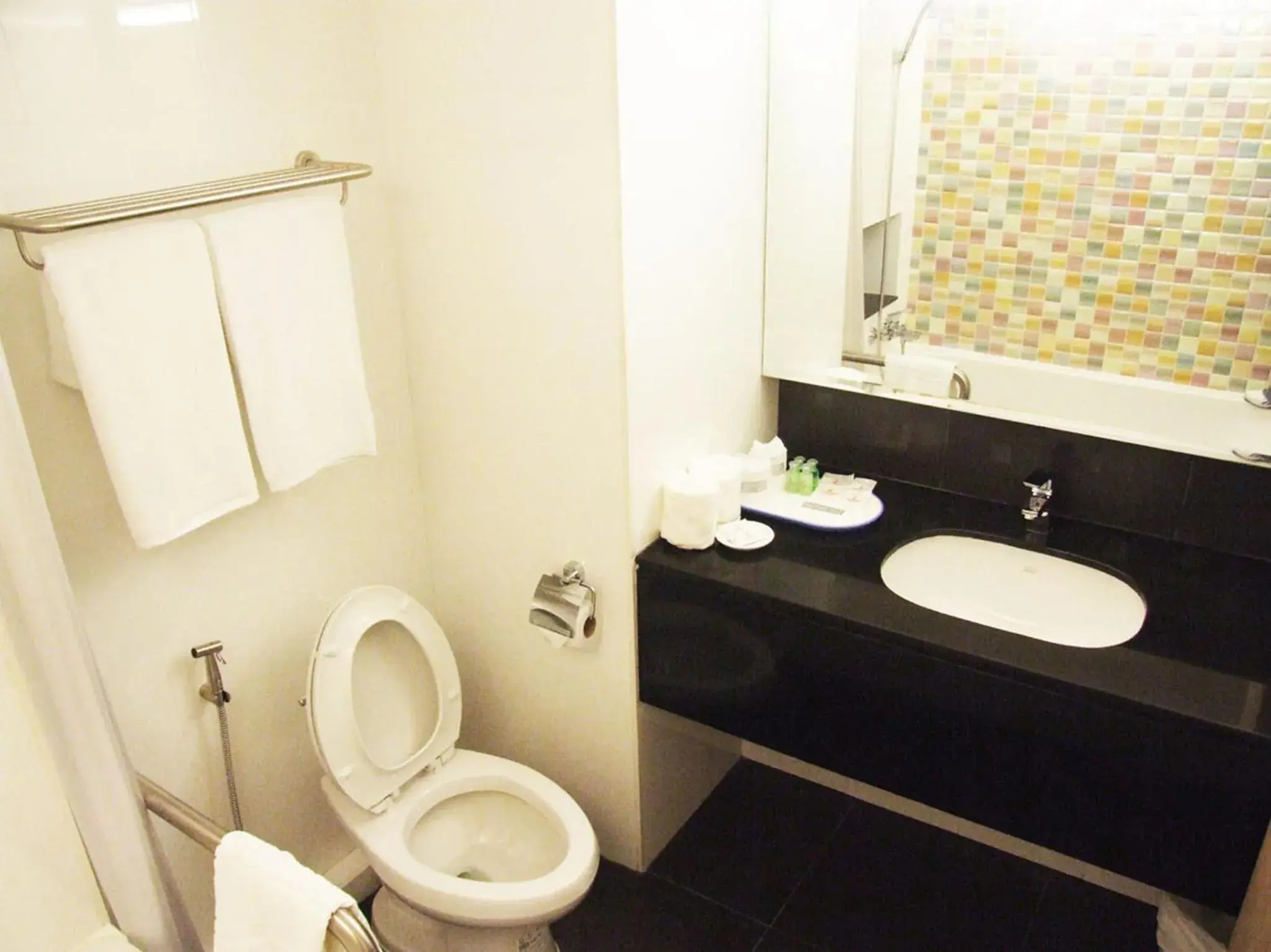 Bathroom in Grand Tower Inn Sathorn Hotel - SHA Plus