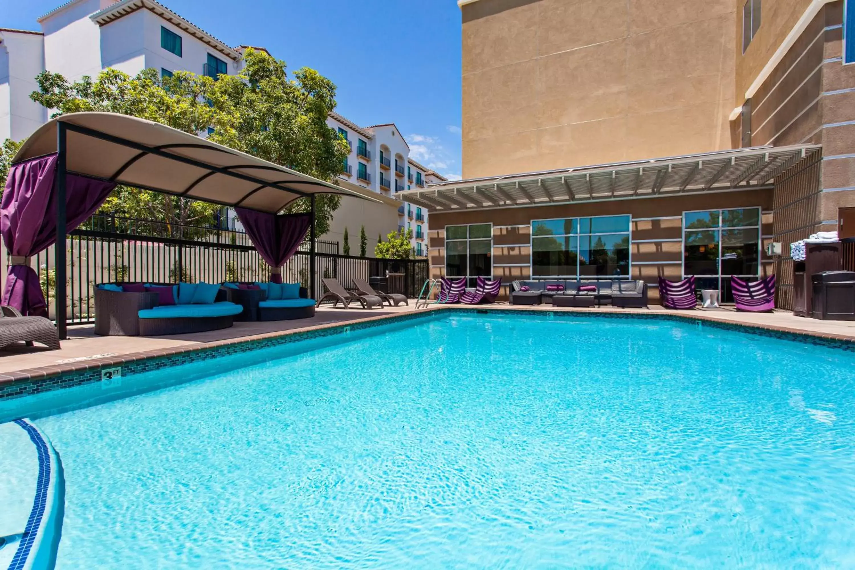 Swimming Pool in Holiday Inn Express & Suites Anaheim Resort Area, an IHG Hotel