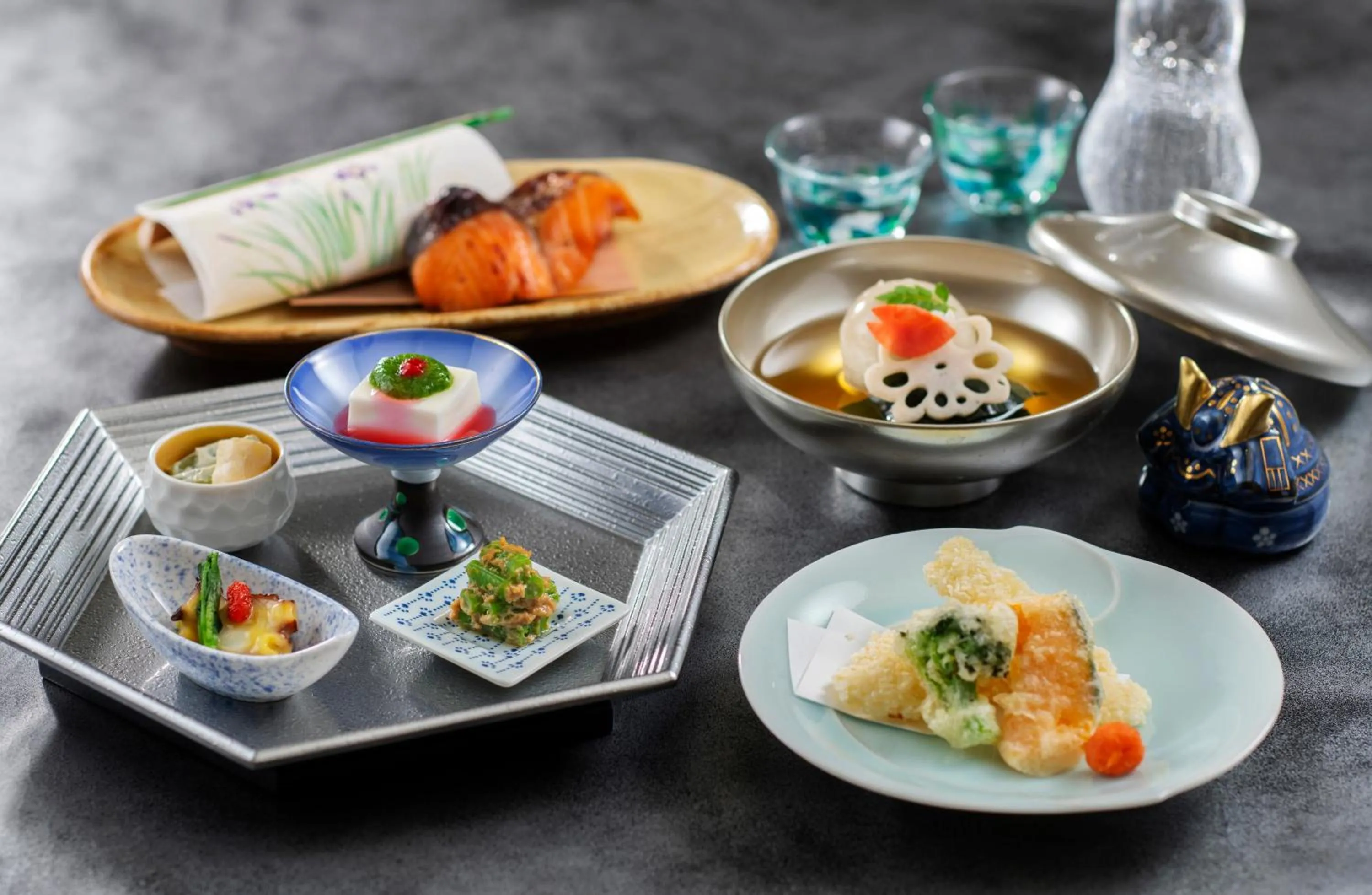 Food close-up in Miyako Hotel Amagasaki