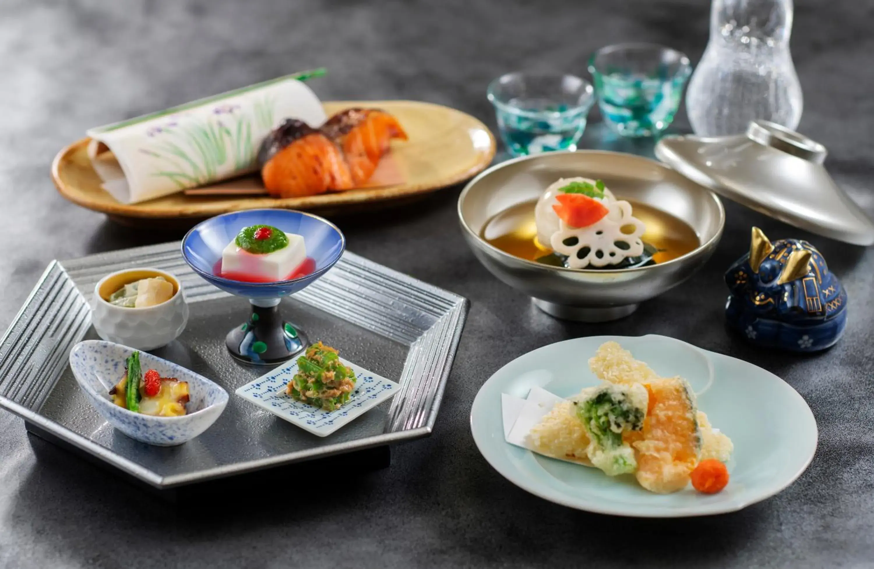 Food close-up in Miyako Hotel Amagasaki Food close-up in Miyako Hotel Amagasaki