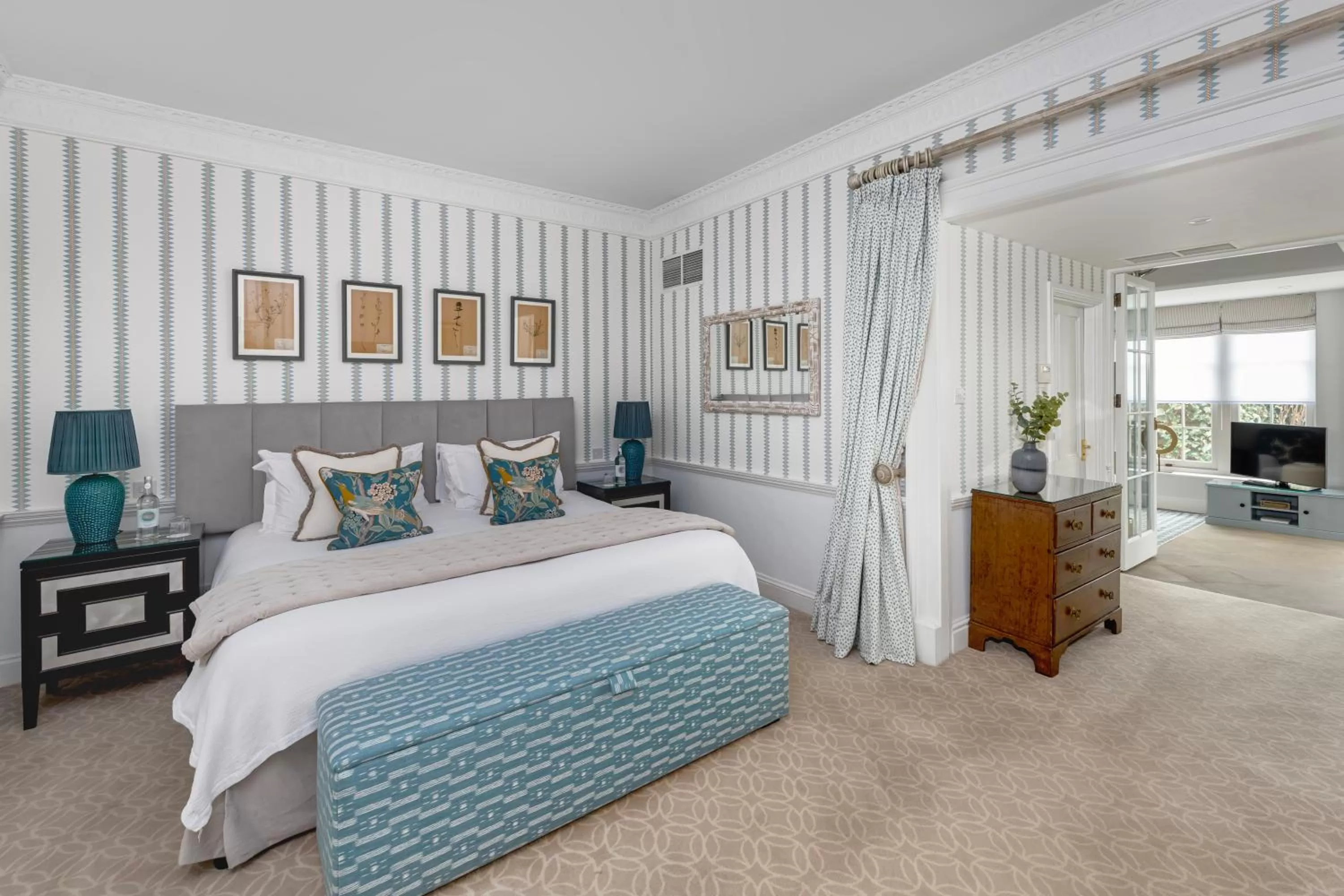 Bedroom, Bed in The Royal Crescent Hotel & Spa