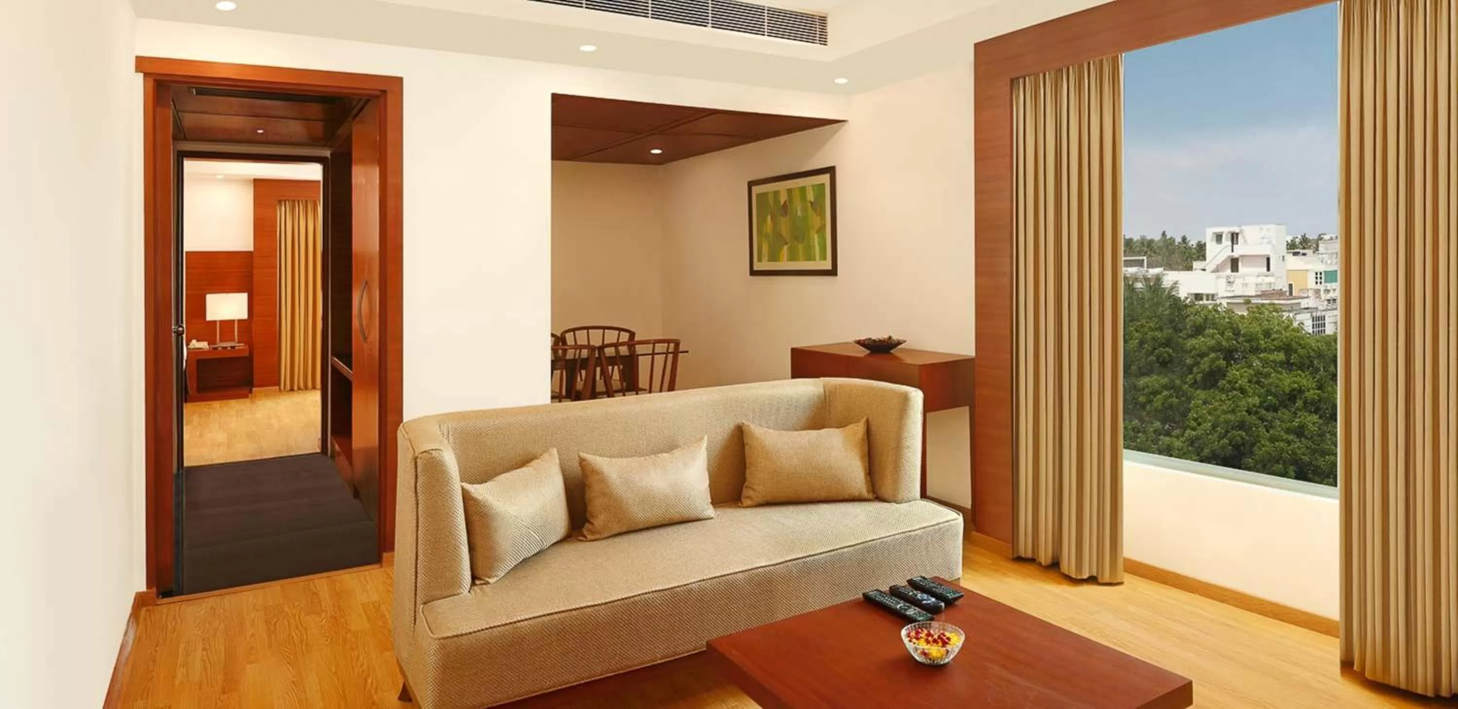 Living room in Lemon Tree Hotel Shimona Chennai