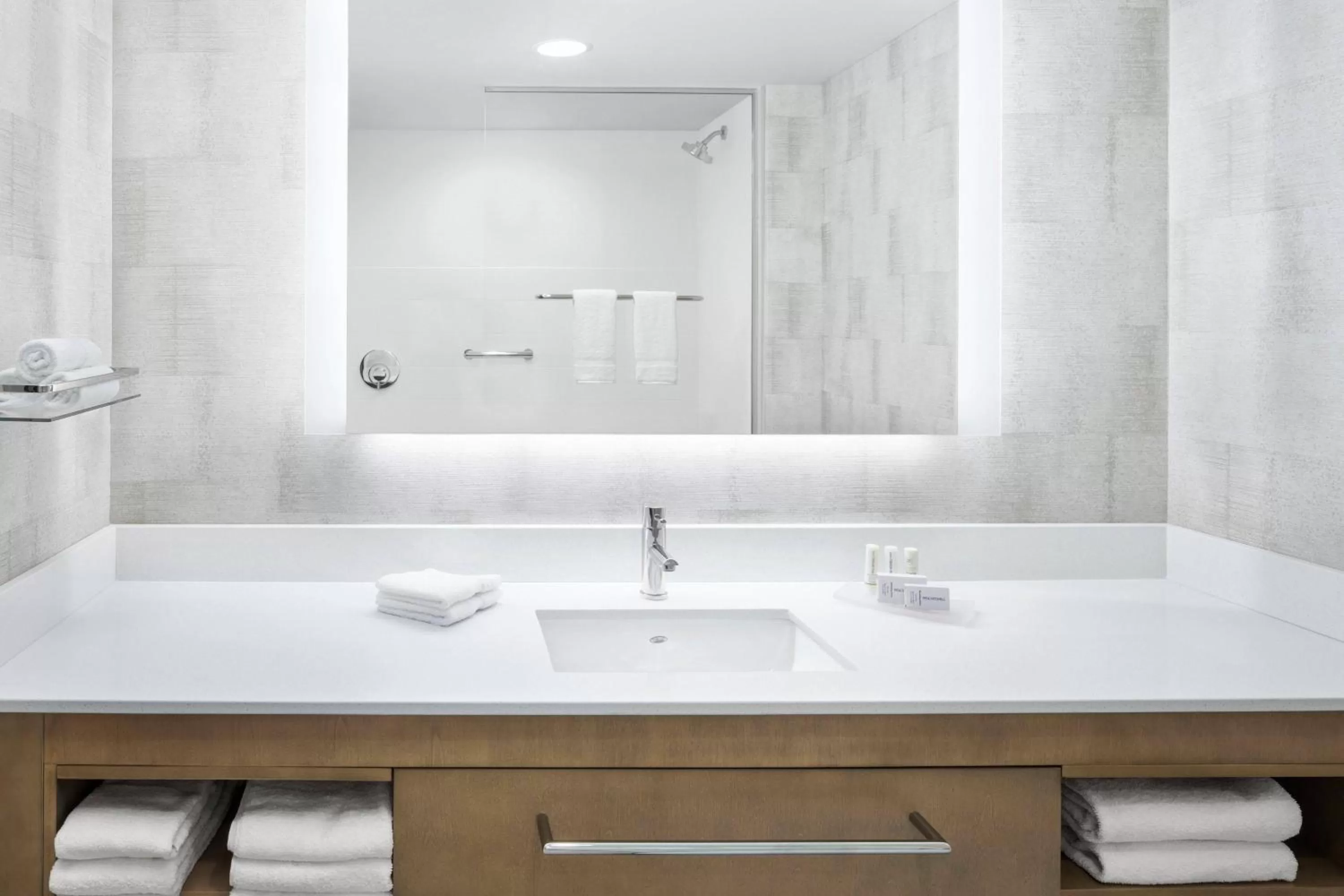 Bathroom in Residence Inn by Marriott Big Sky/The Wilson Hotel