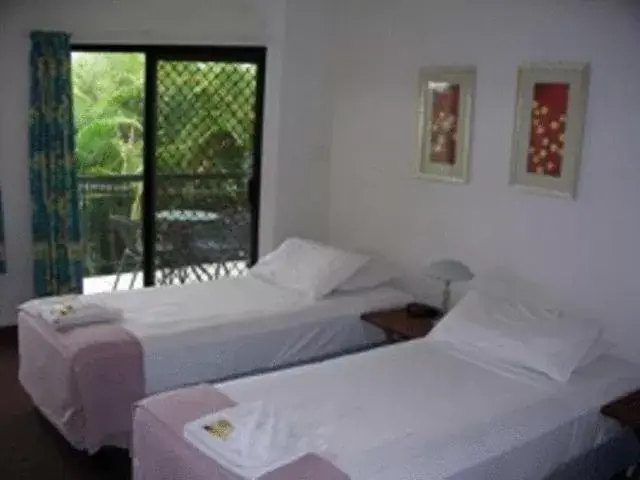 Bed in Bohemia Resort Cairns