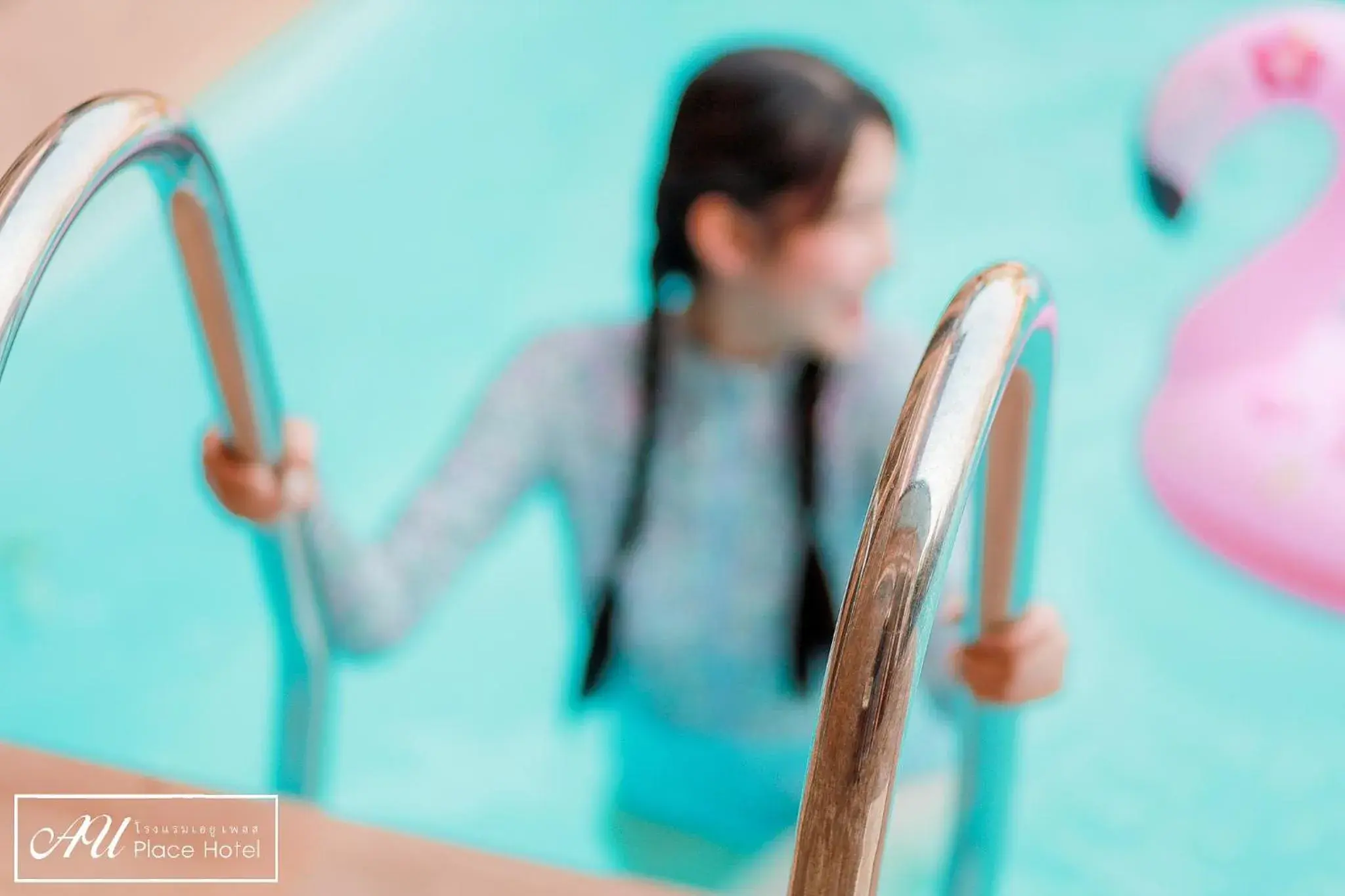 Pool view in AU Place Hotel Pool view in AU Place Hotel