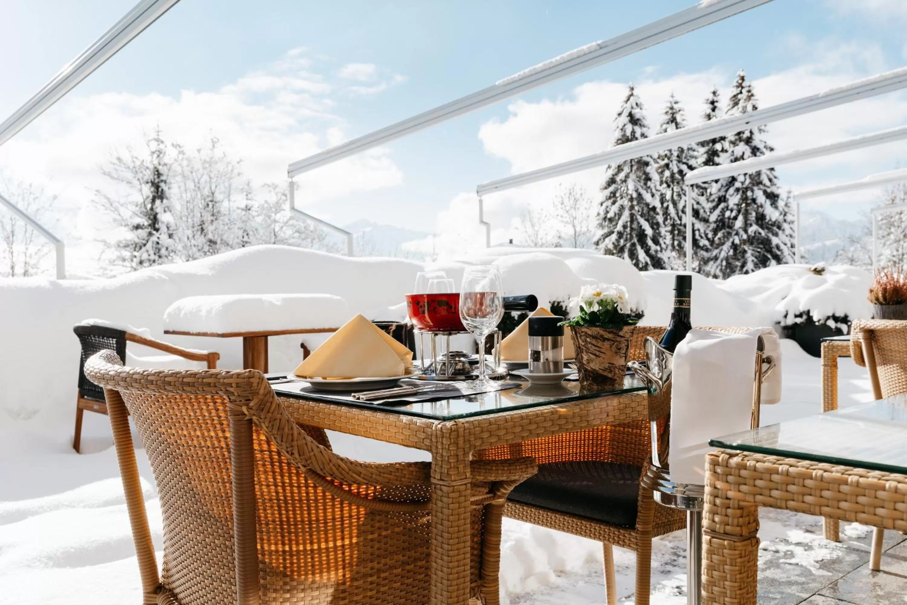 Balcony/Terrace in ERMITAGE Wellness- & Spa-Hotel