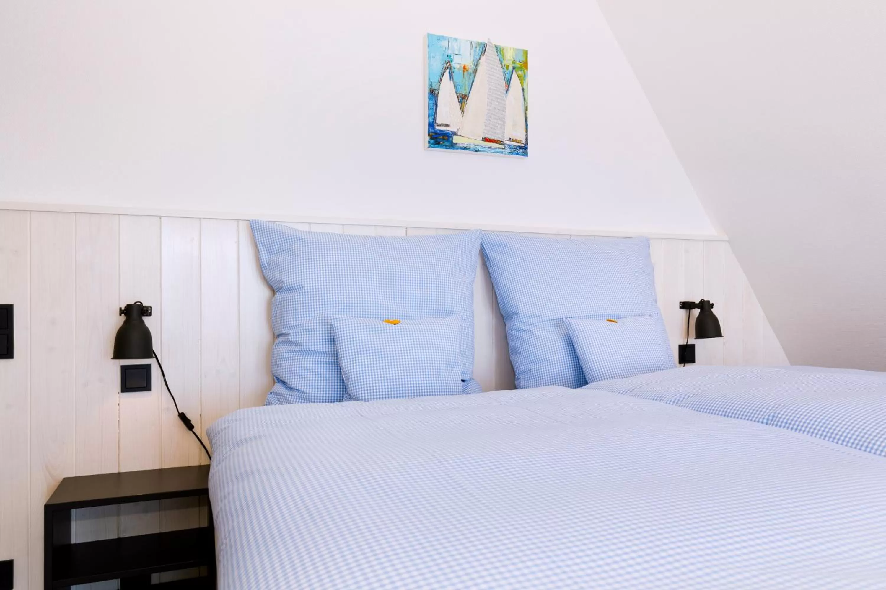 Bed in Logierhaus RheintorEins