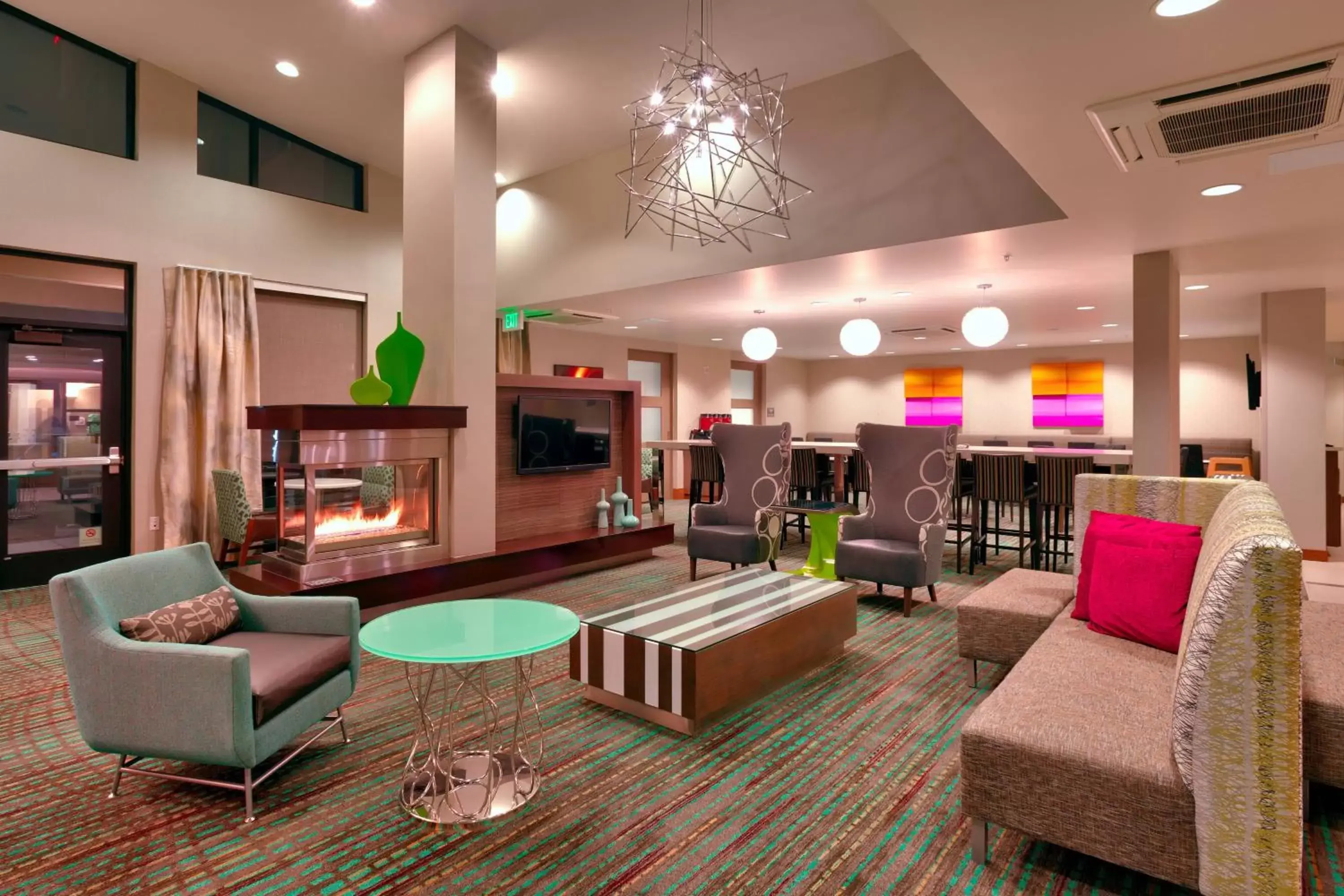 Lobby or reception, Lobby/Reception in Residence Inn Salt Lake City Murray