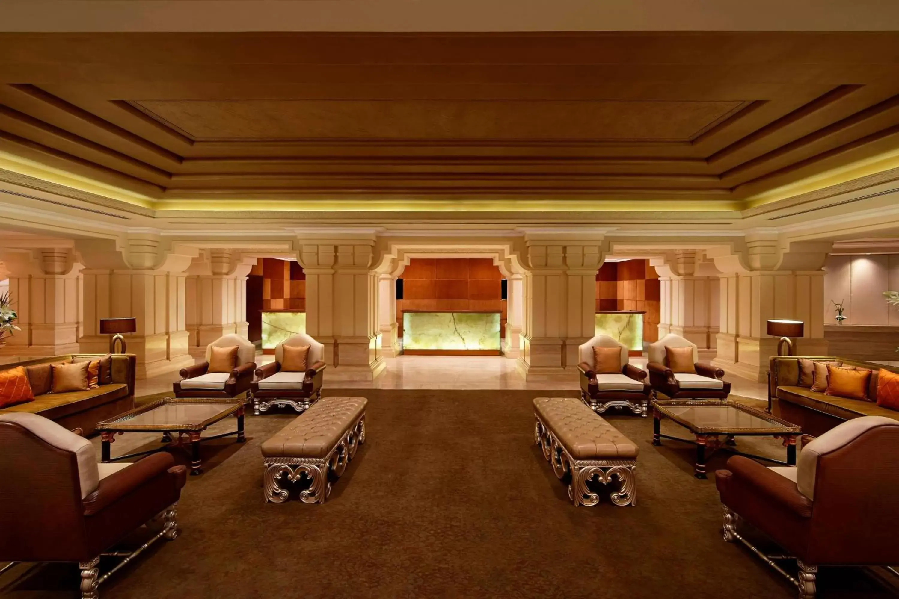 Lobby or reception, Seating Area in ITC Grand Chola, a Luxury Collection Hotel, Chennai