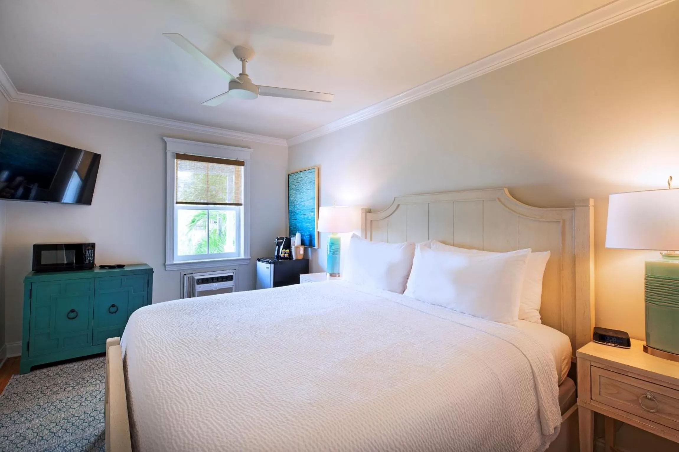 Bed in Coco Plum Inn