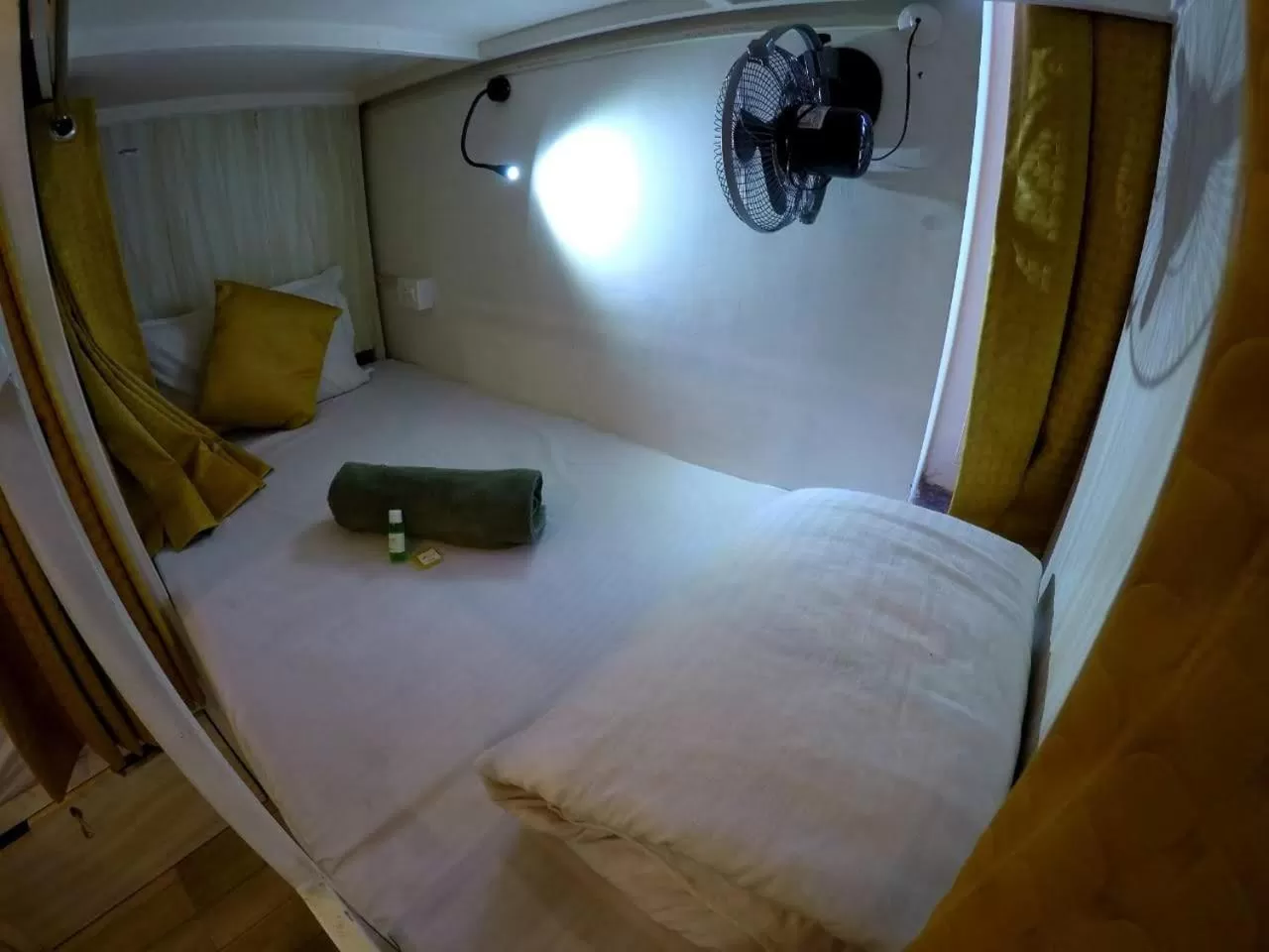 Bed in Hotel The Moksham