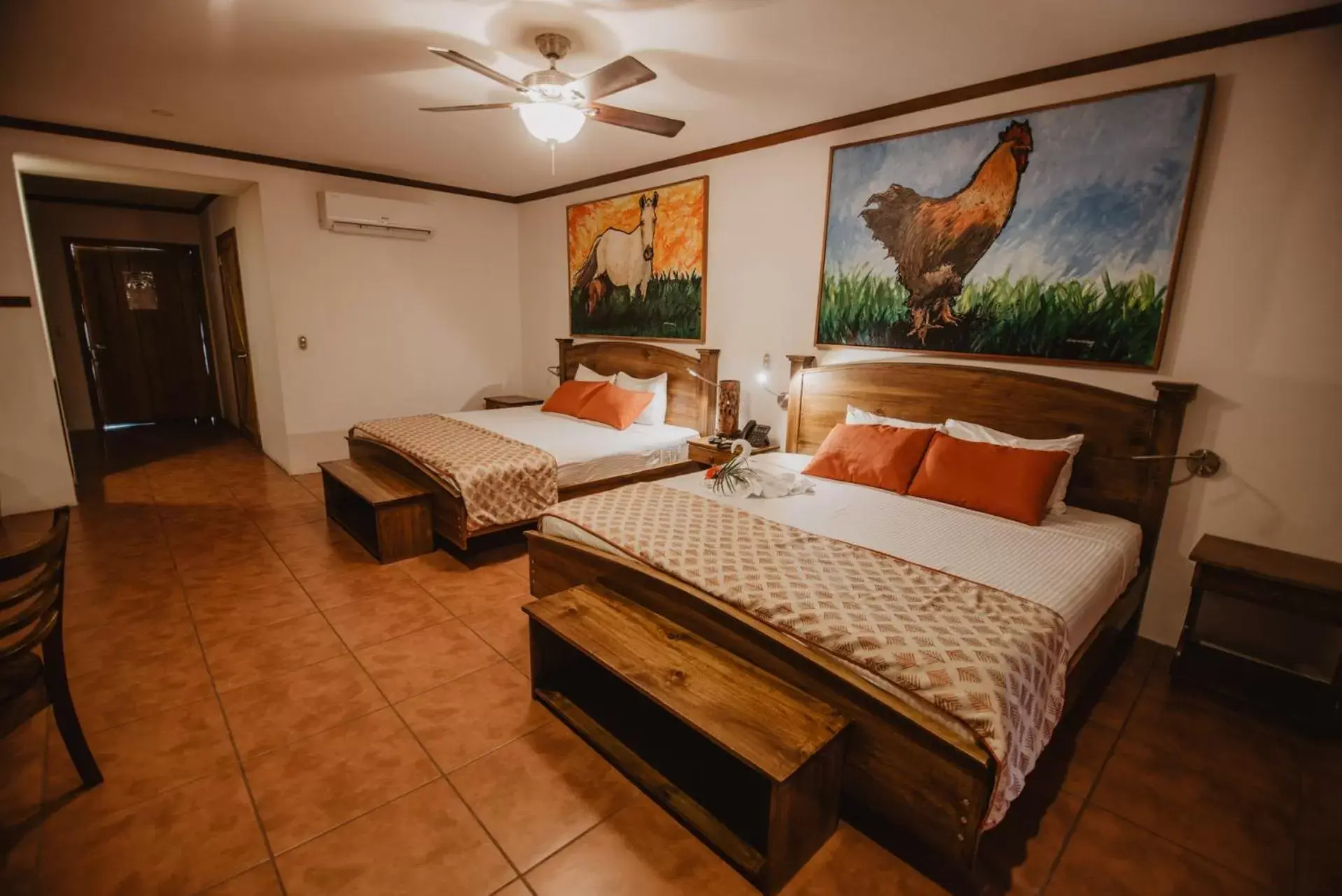 Photo of the whole room, Bed in Hacienda Guachipelin Volcano Ranch Hotel & Hot Springs