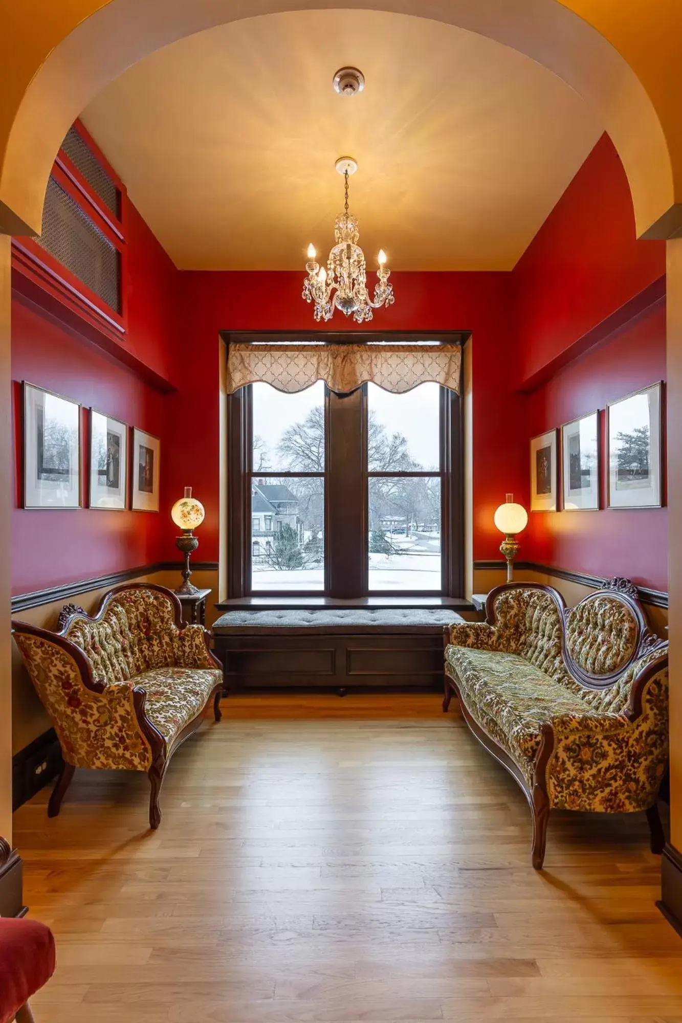 Seating Area in Steele Mansion Inn & Gathering Hub